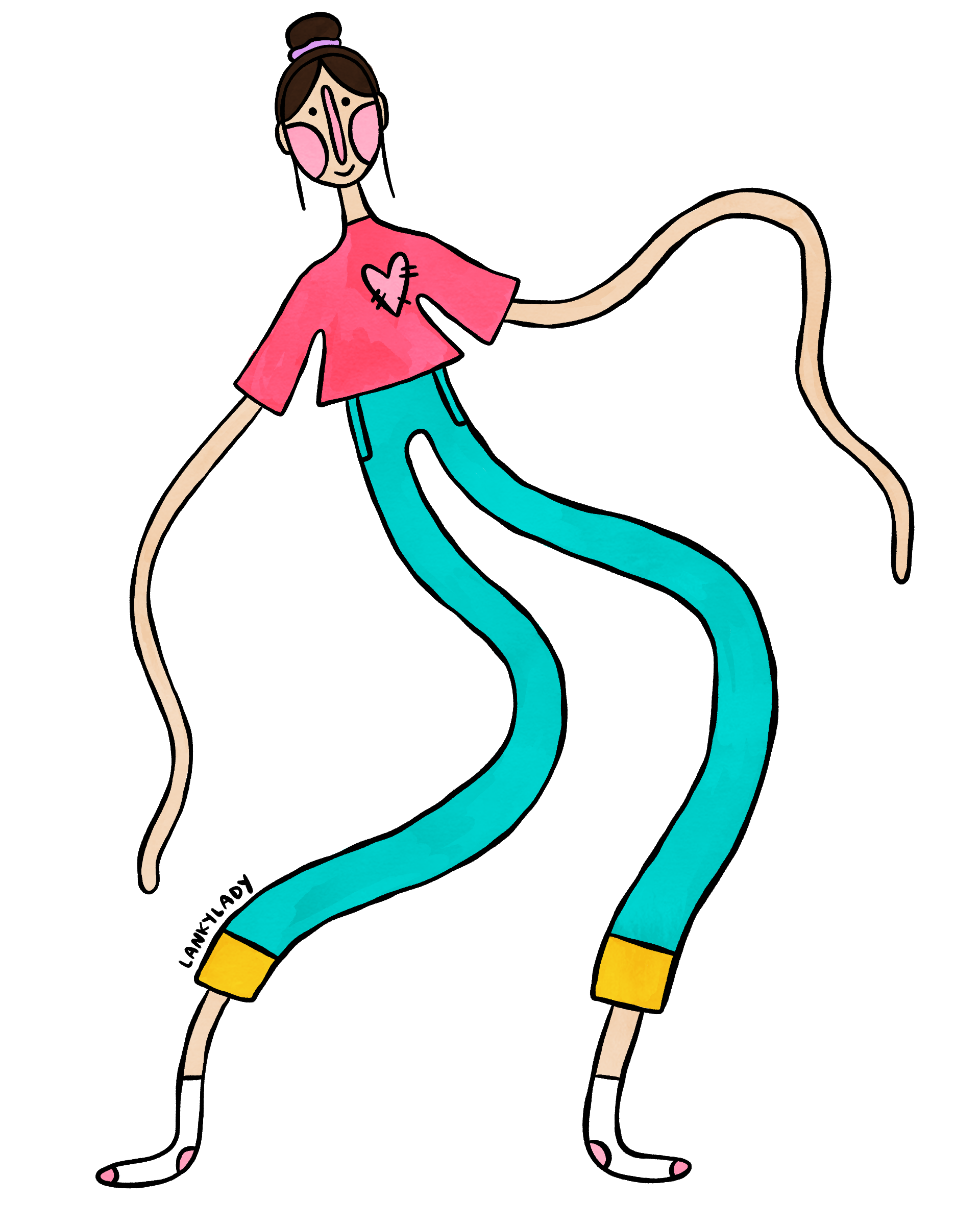 "some wiggling" 
