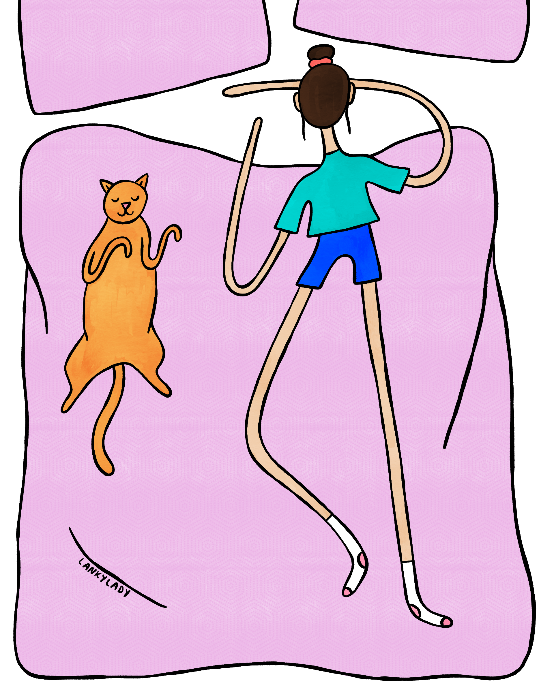 "comfy sleeping positions" 