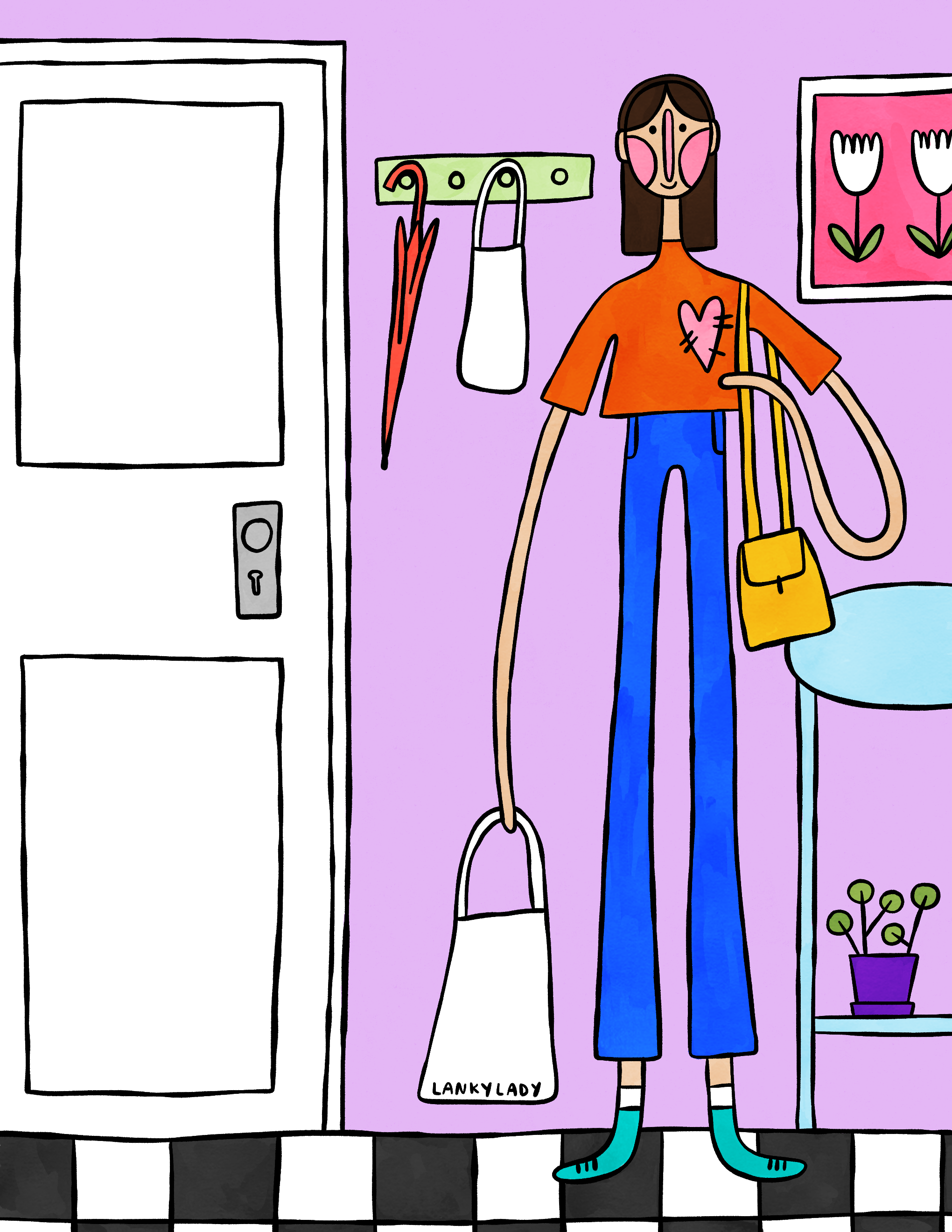 "running errands" 
