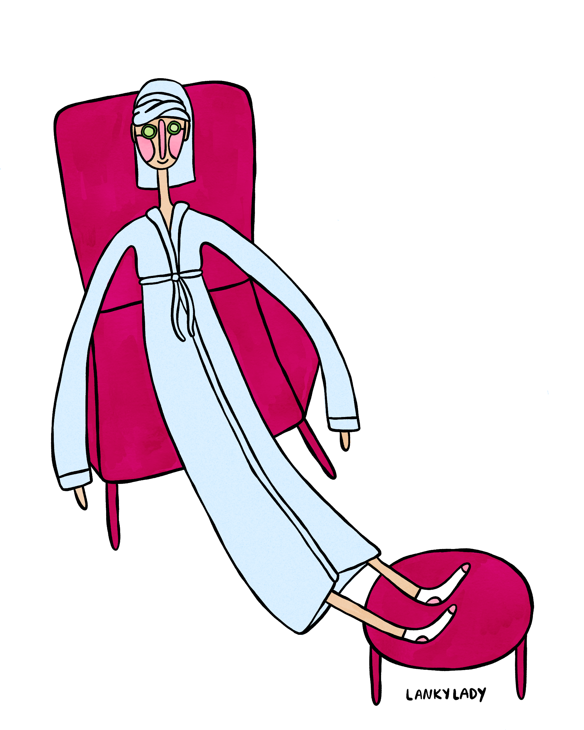 "in the mood for a spa day" 