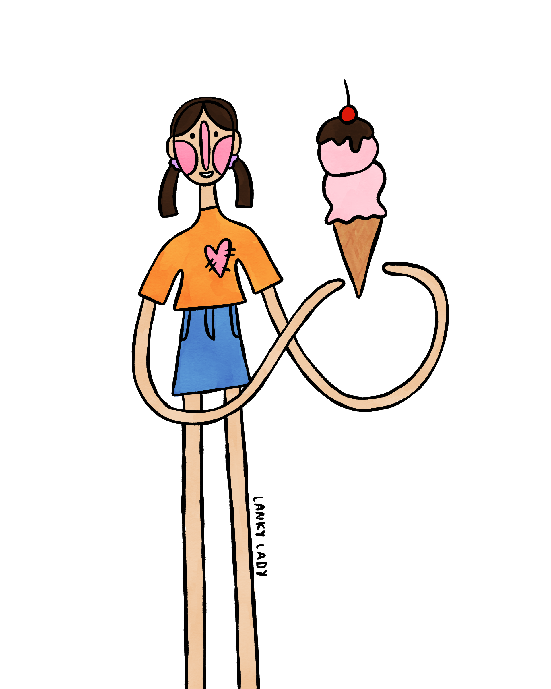 "the correct serving of ice cream" 