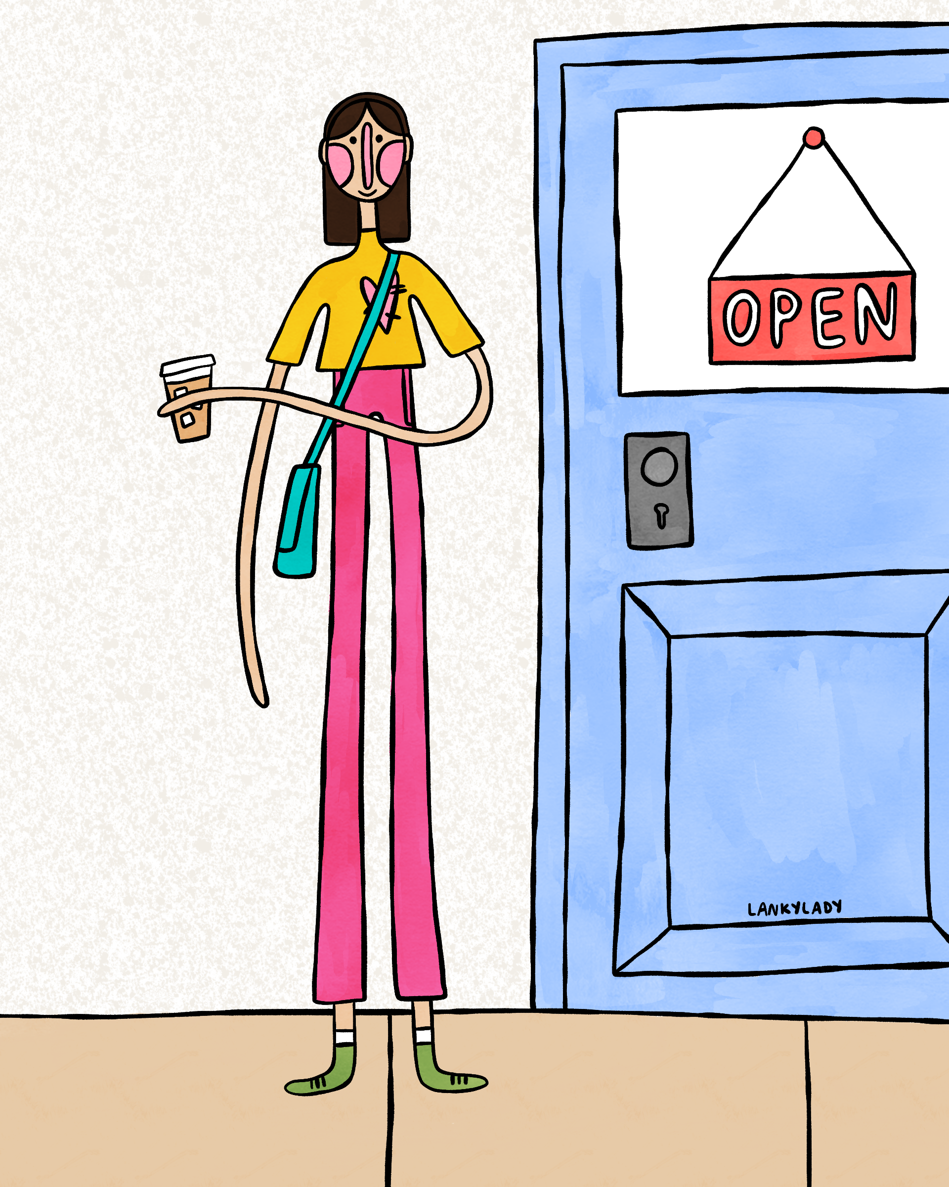 "iced coffee to go" 