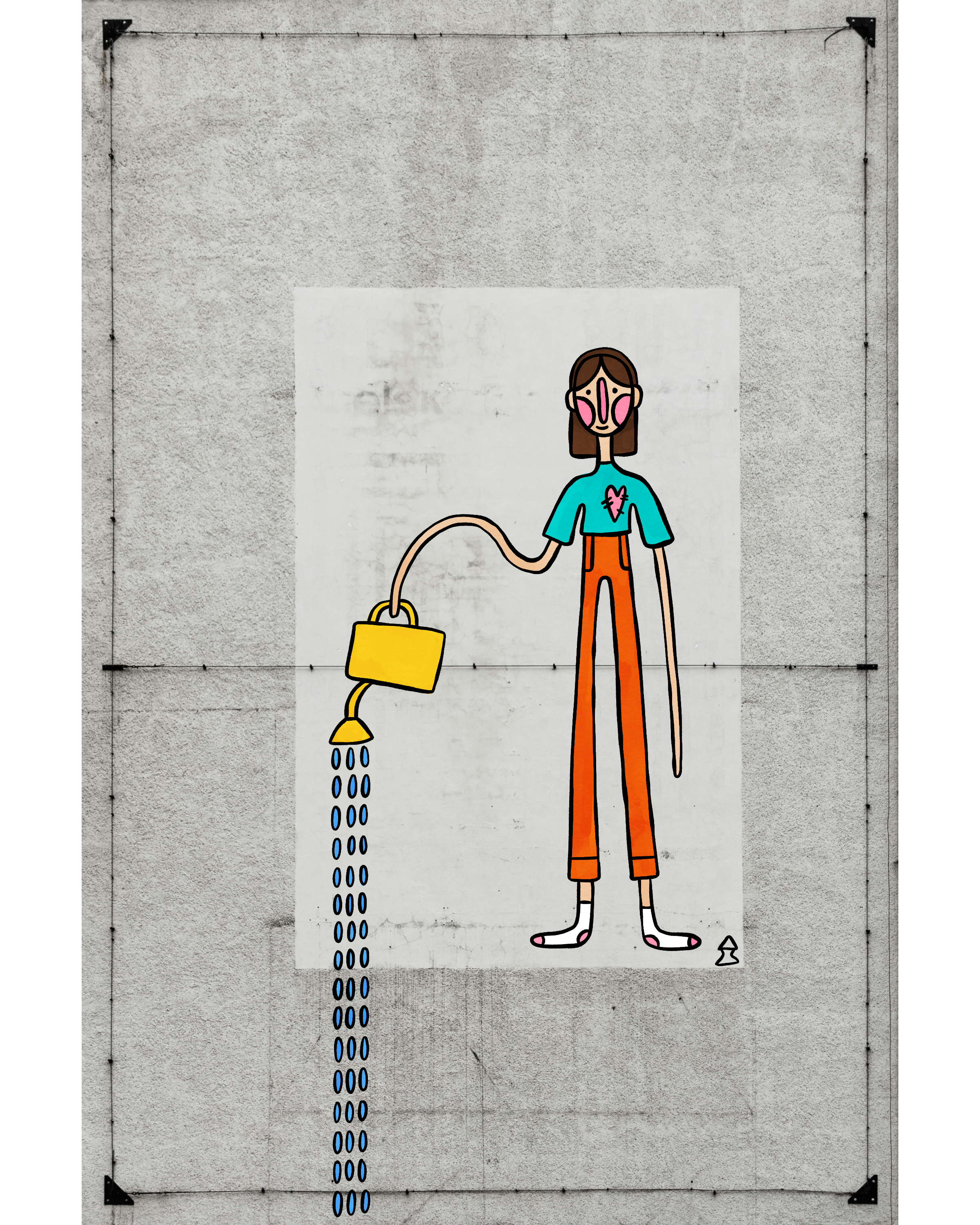 "stock image mural experiment no 5" 