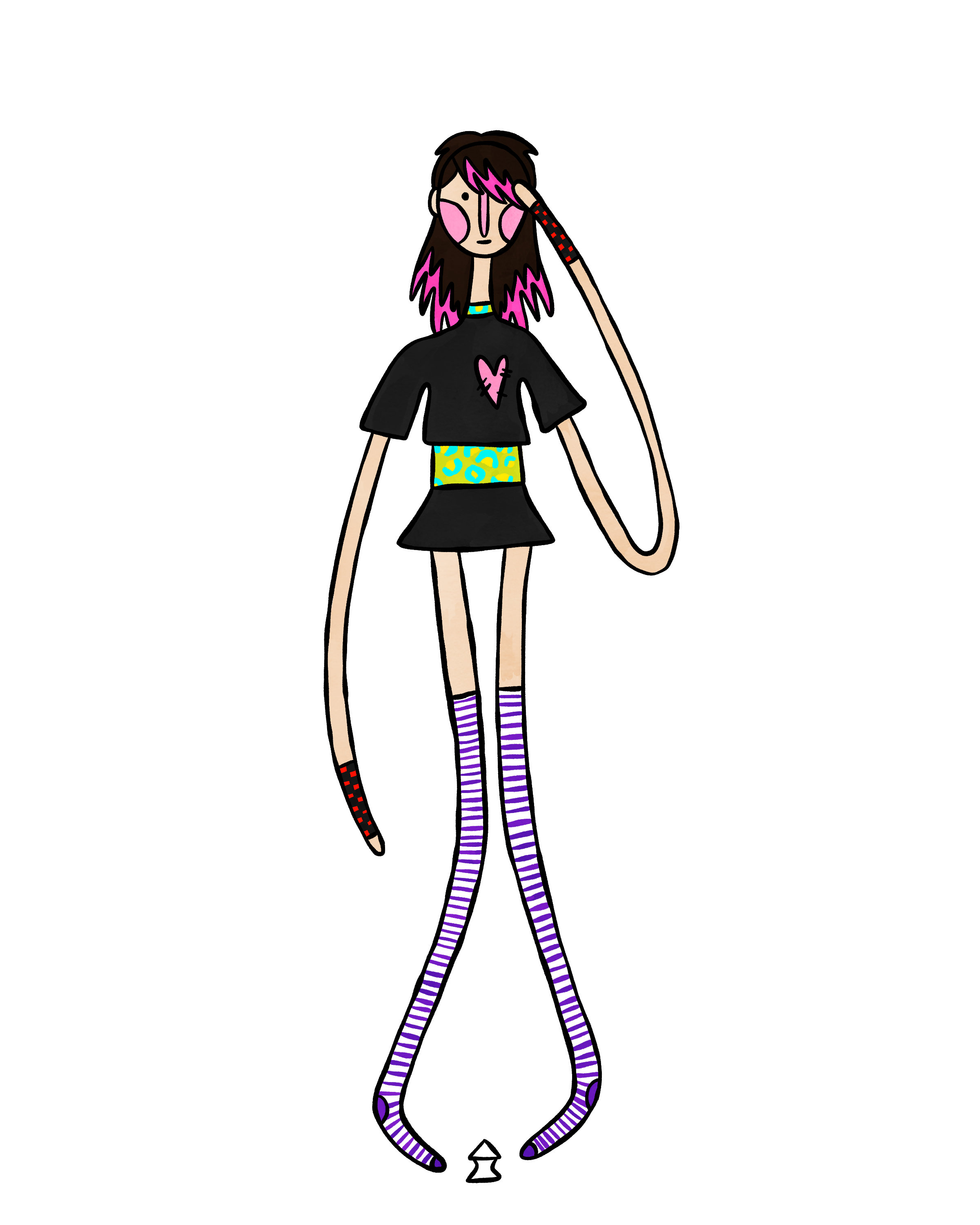 "a little scene rawr xd" 