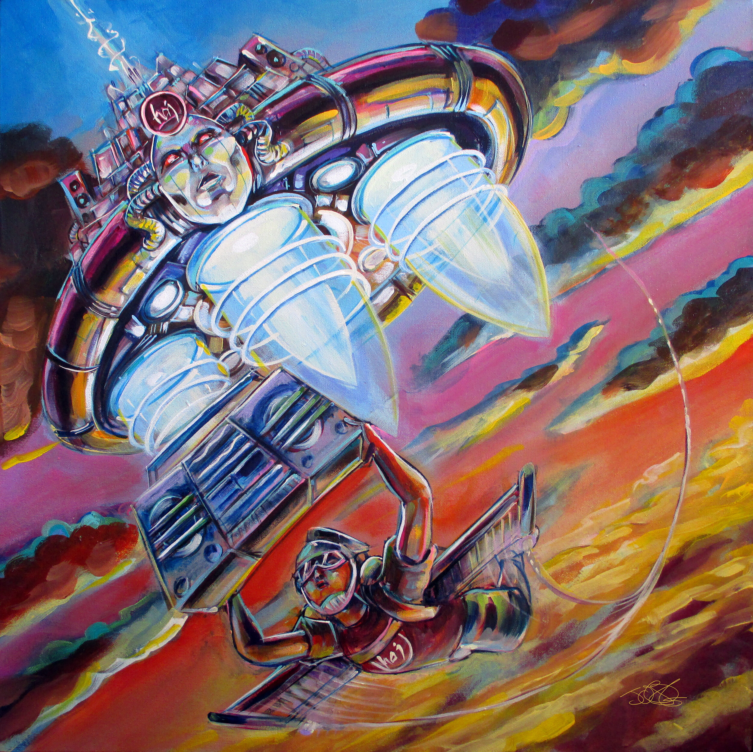 Haj "Take Flight" cover