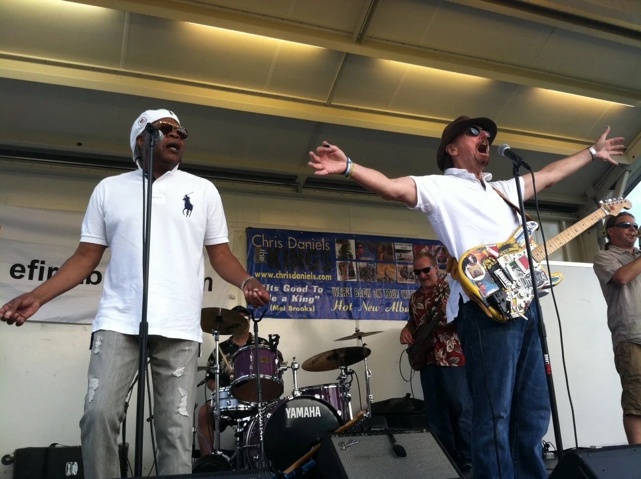 Chris Daniels &amp; The Kings w Freddi Gowdy at the Belmar Town Center Concert Series