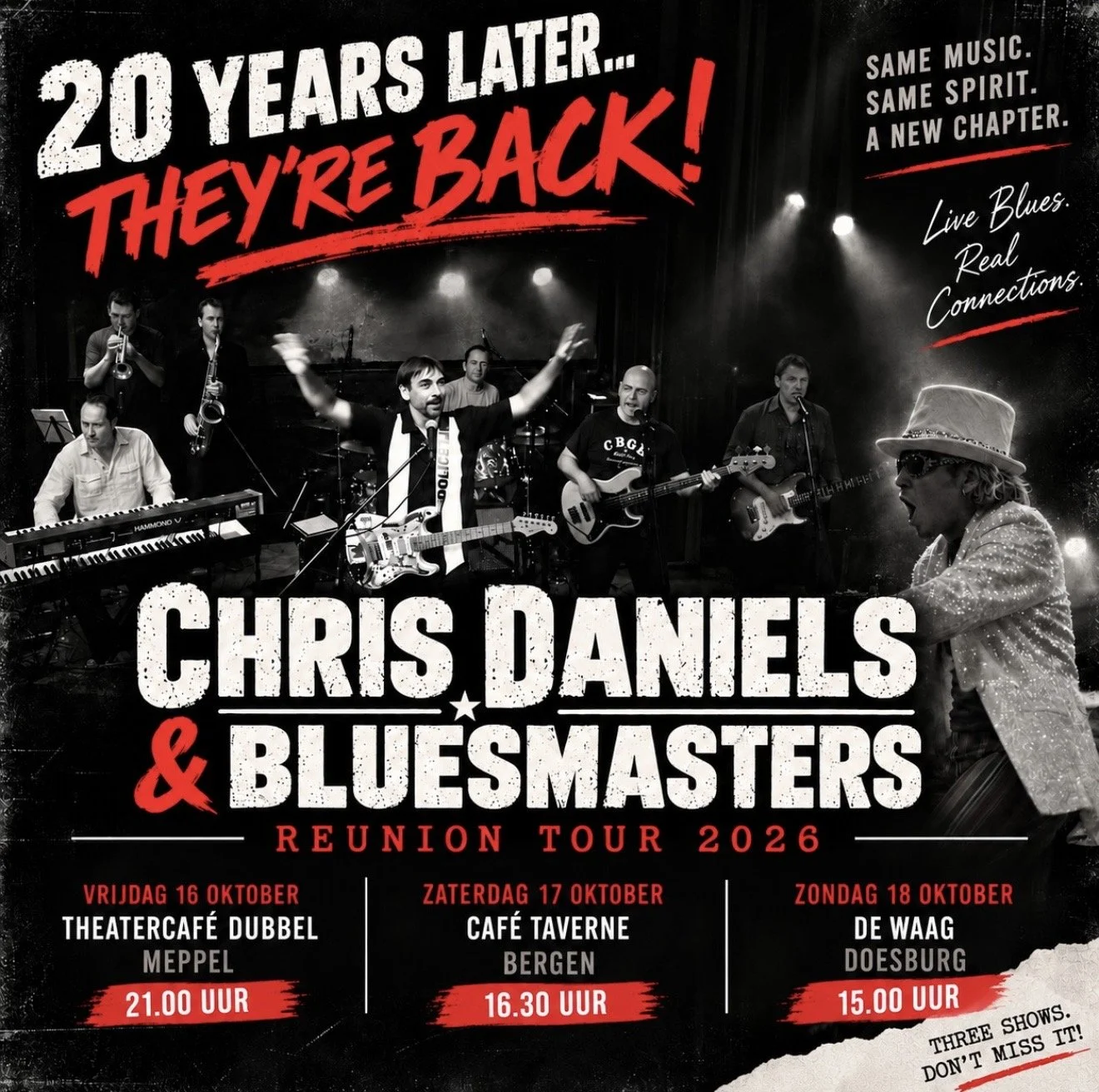 Chris Daniels with the Bluesmasters, The The Netherlands