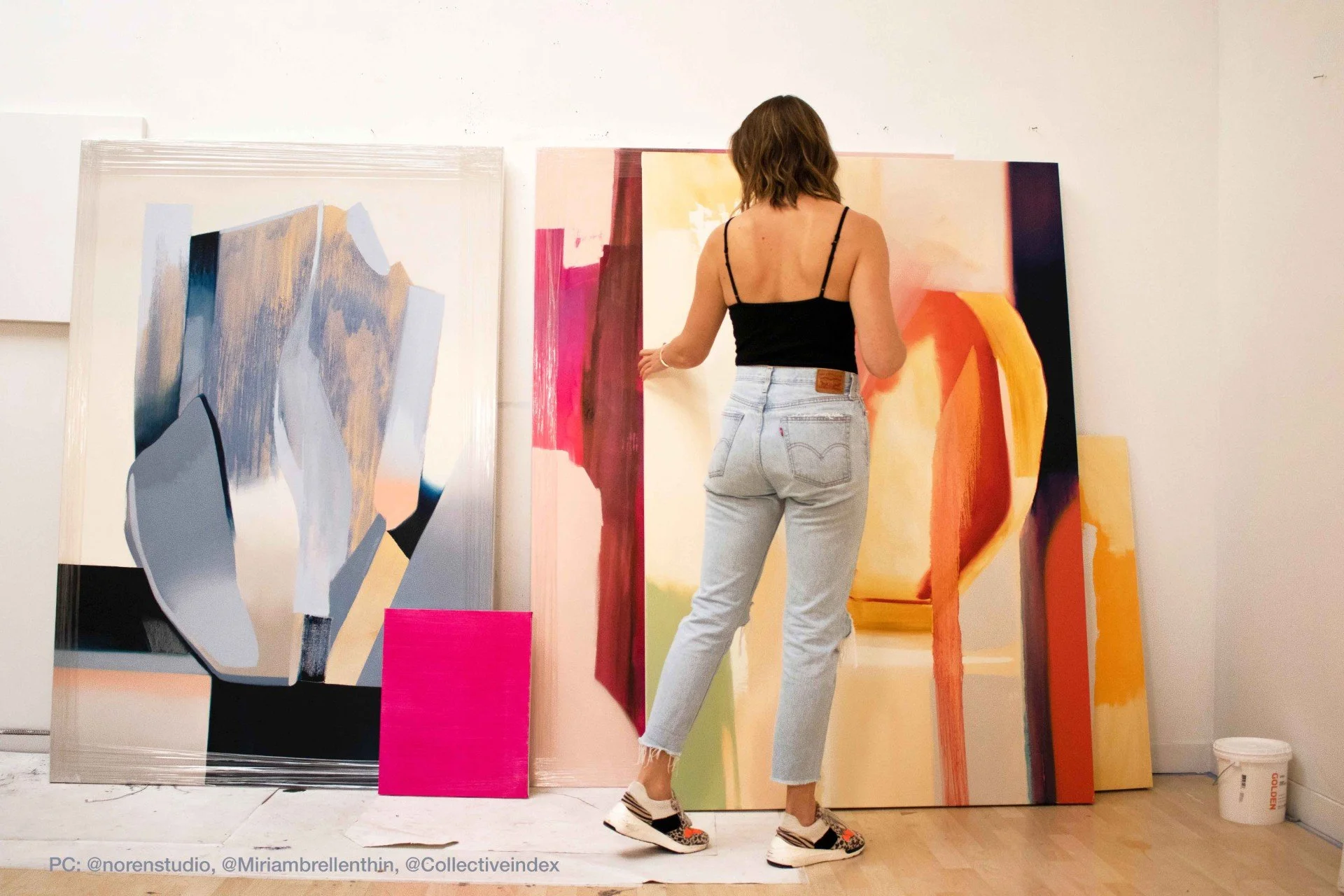 Zo&euml; Pawlak at work