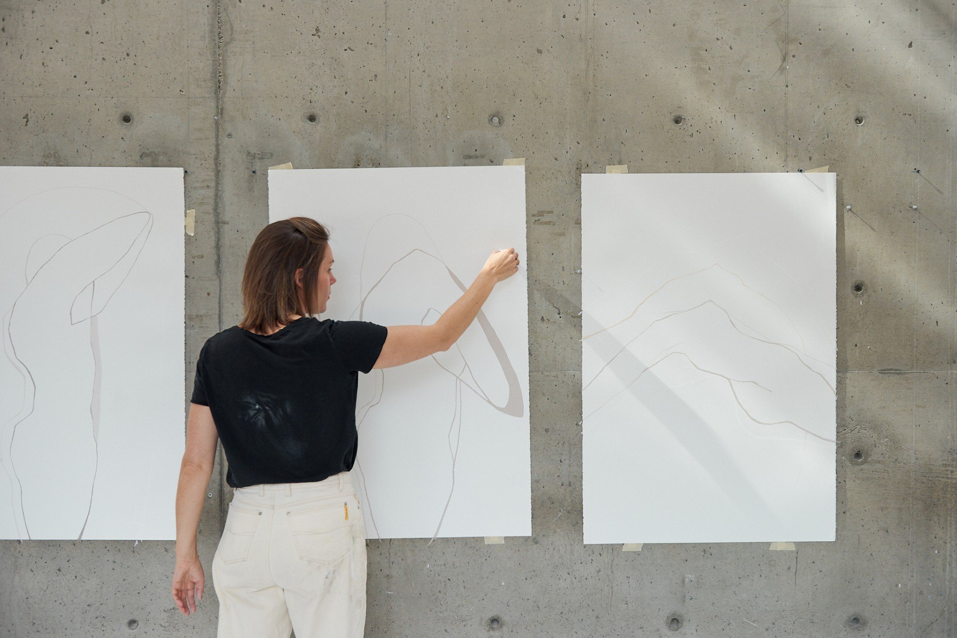 Zo&euml; Pawlak's studio