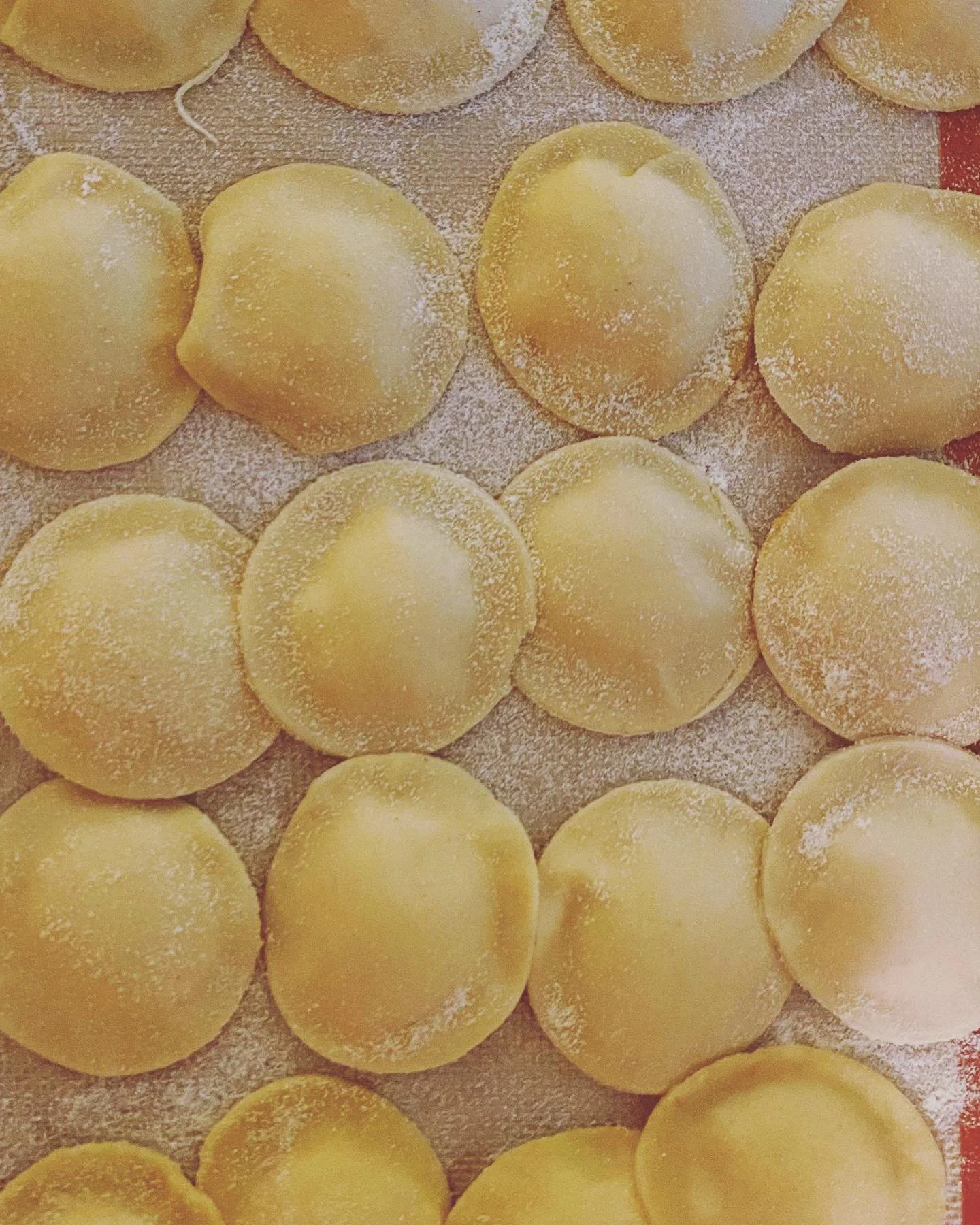 Fresh pasta. Local produce. Life is good 🤩
#thesavourysweet #freshpasta #butternutsquash  #ravioli #freshravioli #barbados🇧🇧