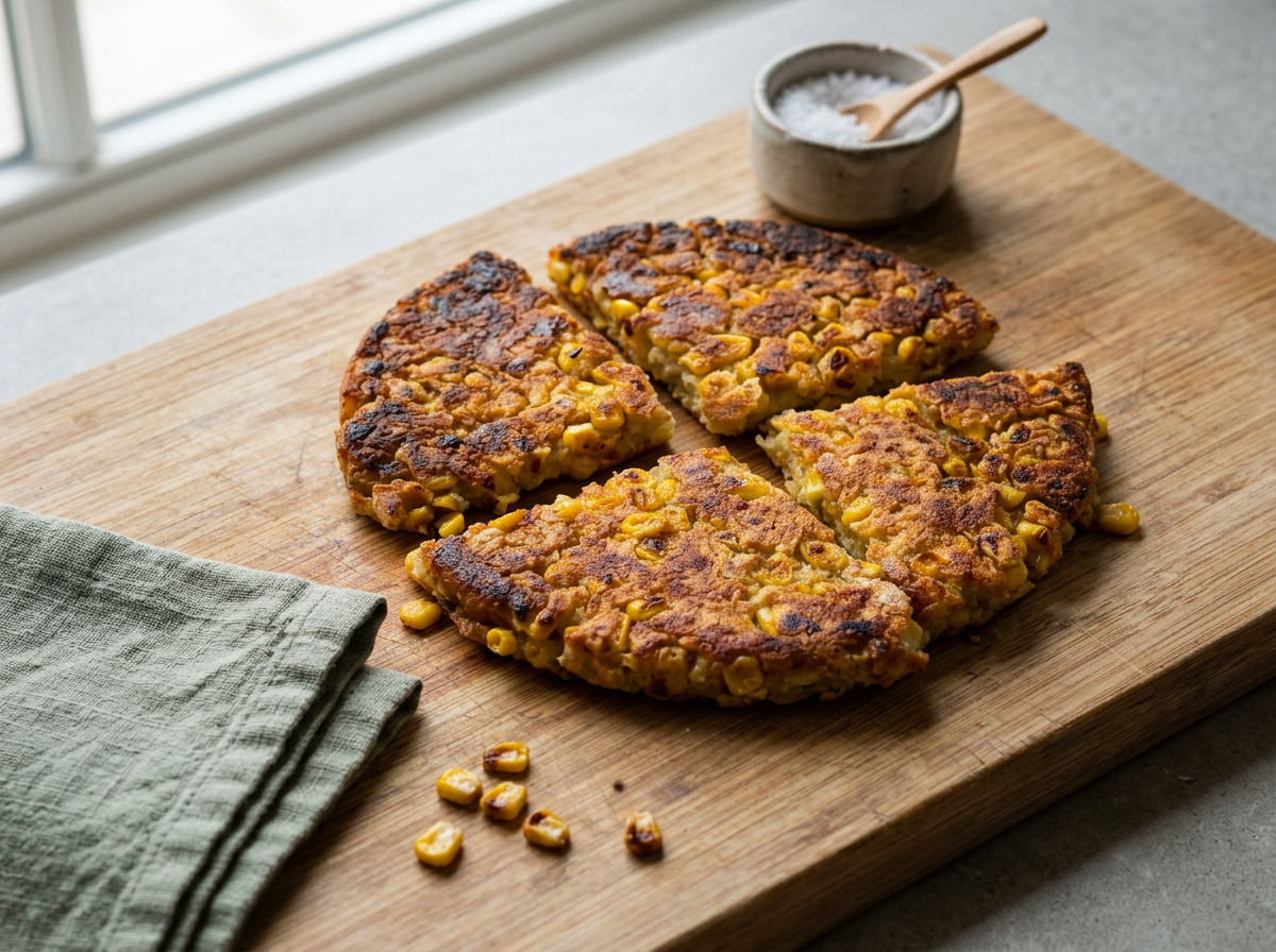 Recipe Review: King Arthur’s Giant Cheesy Corn Fritter