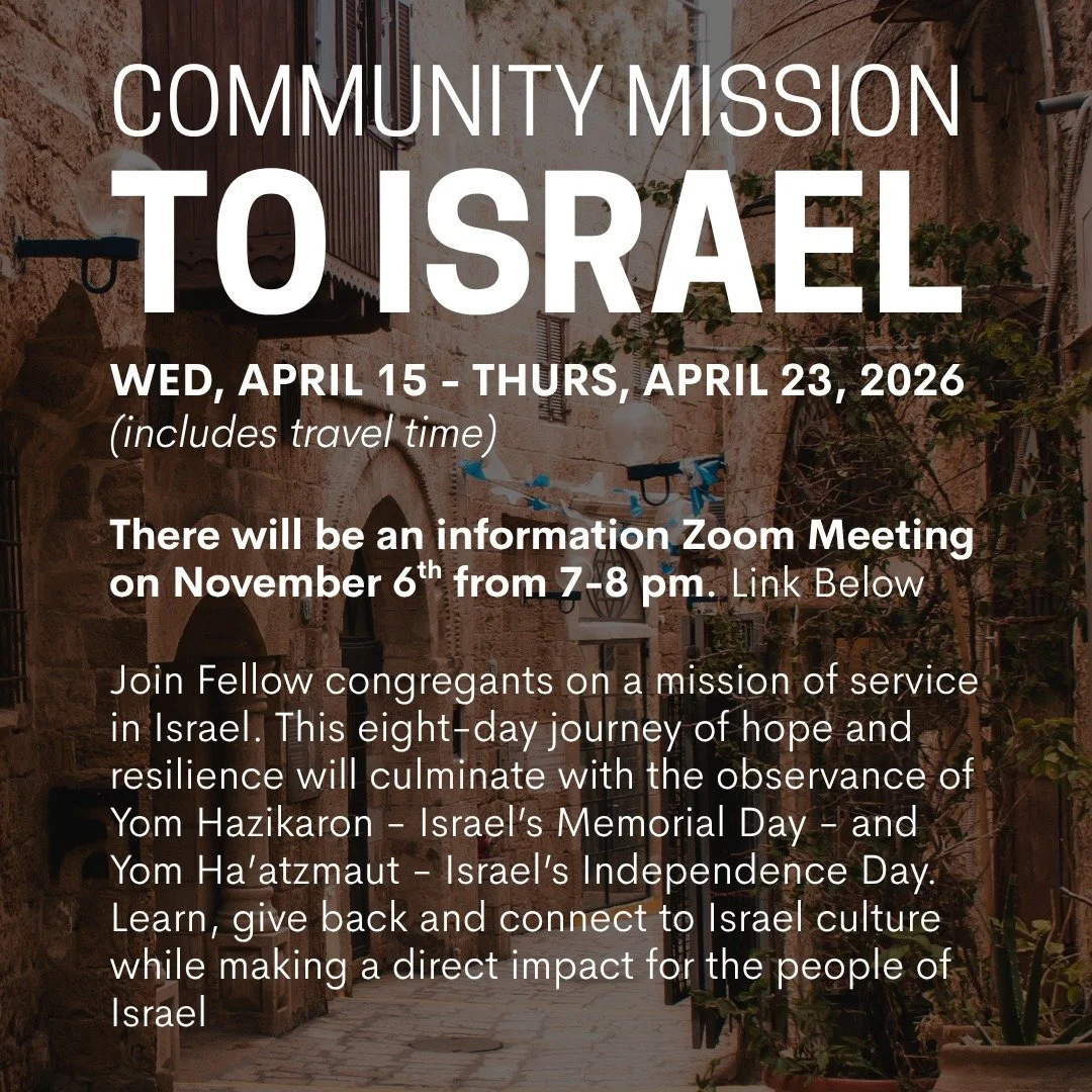 Travel to Israel With Your Community!

The Jewish Federation of Greater Philadelphia is offering a virtual informational session for those interested to learn about our upcoming eight-day mission trip to Israel in spring and how to share this opportu