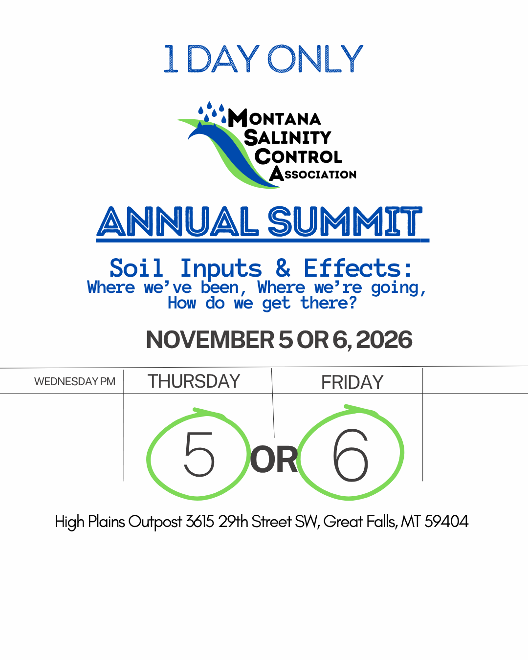 MSCA Summit - 1 Day Only