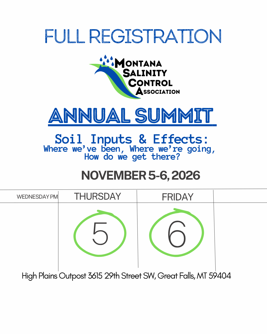 MSCA Summit Registration