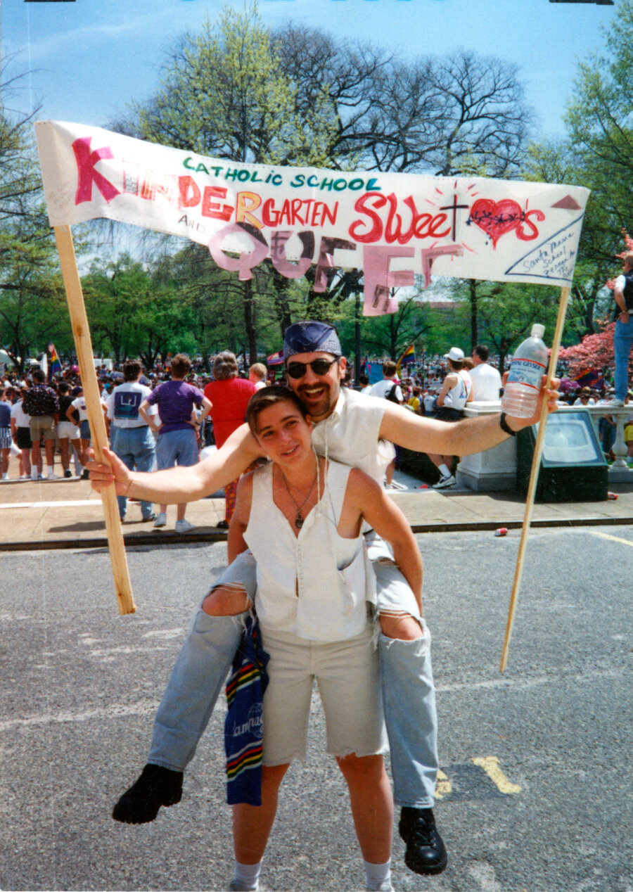 and marching for Gay Liberation. 