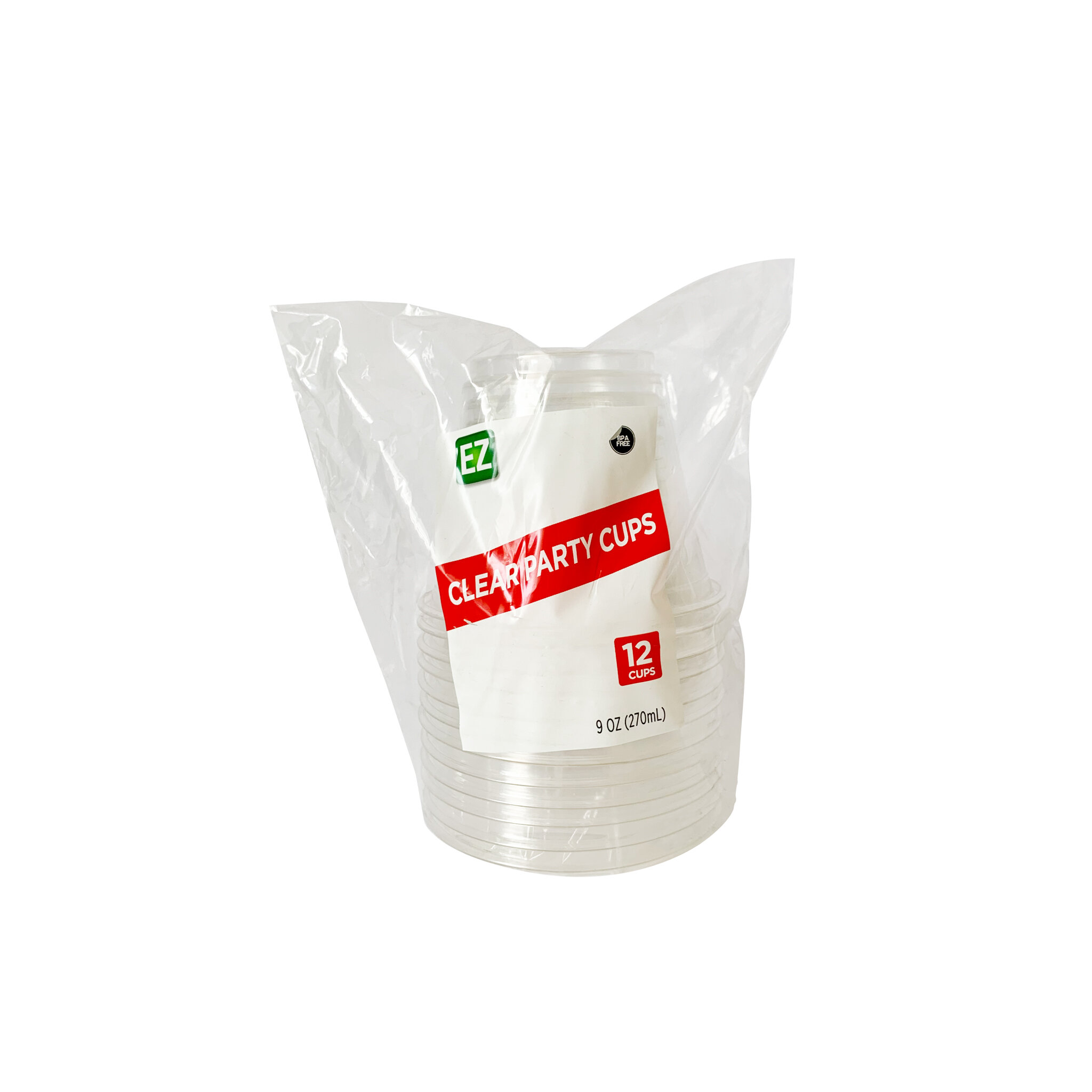 EZ Clear Party Cups