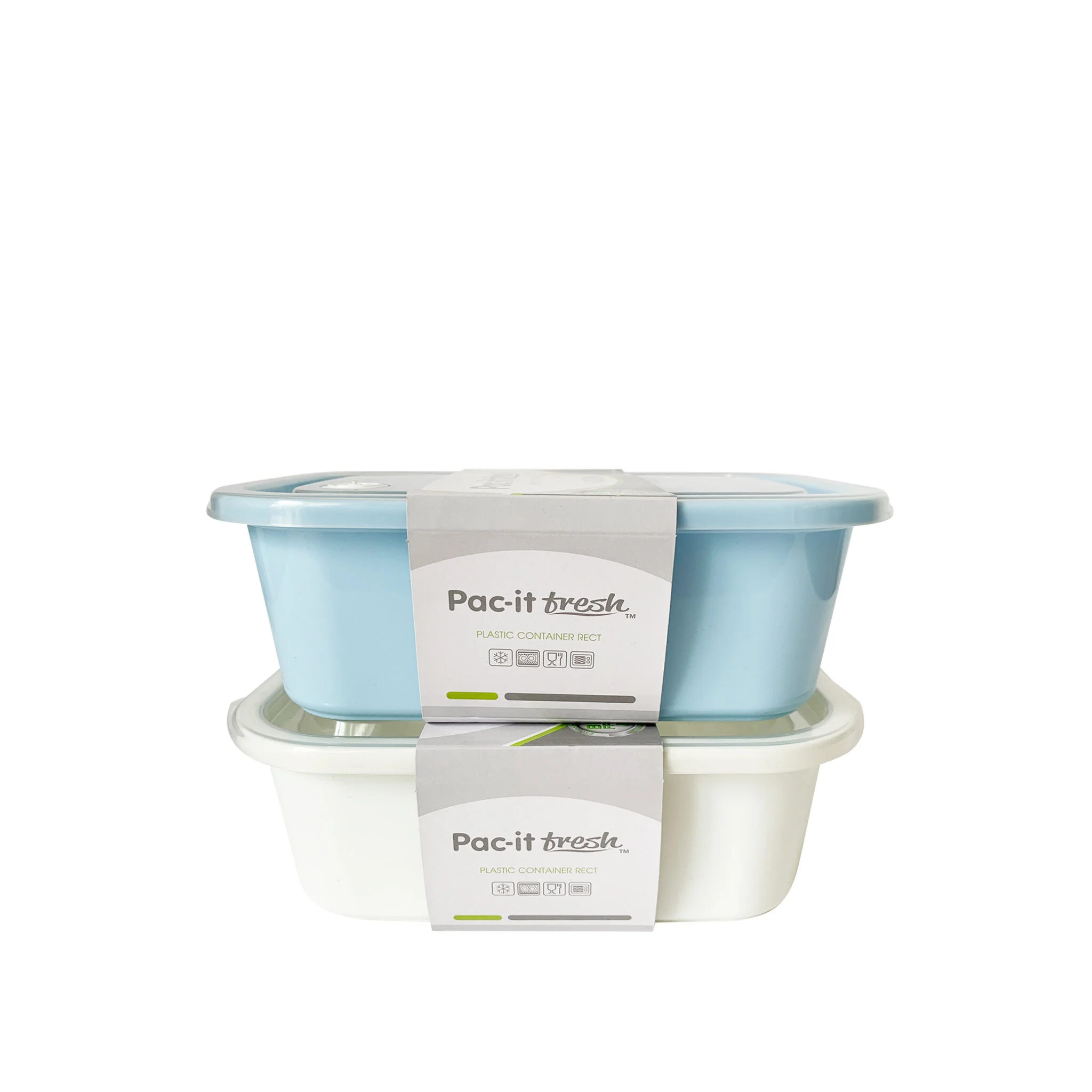 PAC-it Fresh Plastic Container Rect