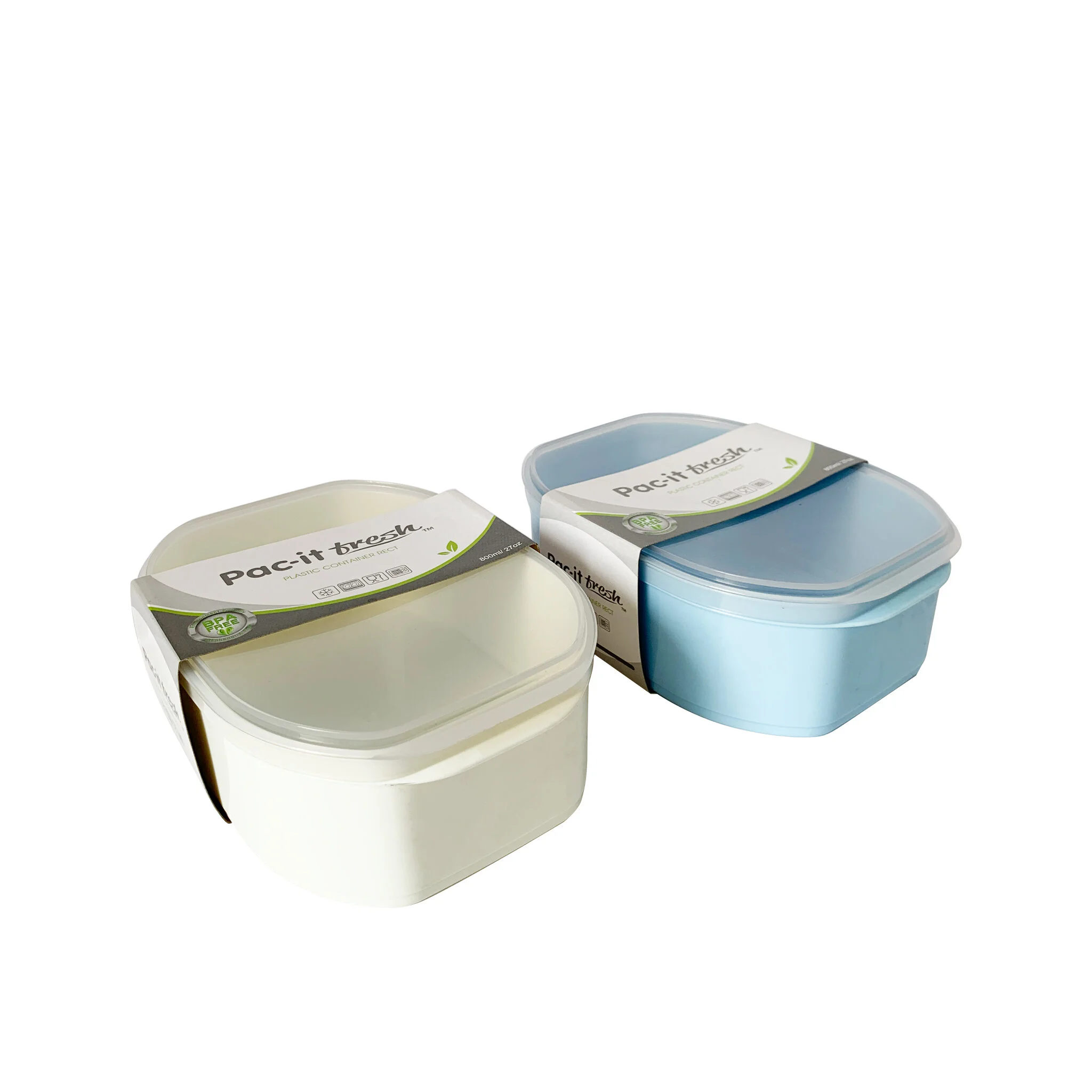 PAC-it Fresh Plastic Container Rect