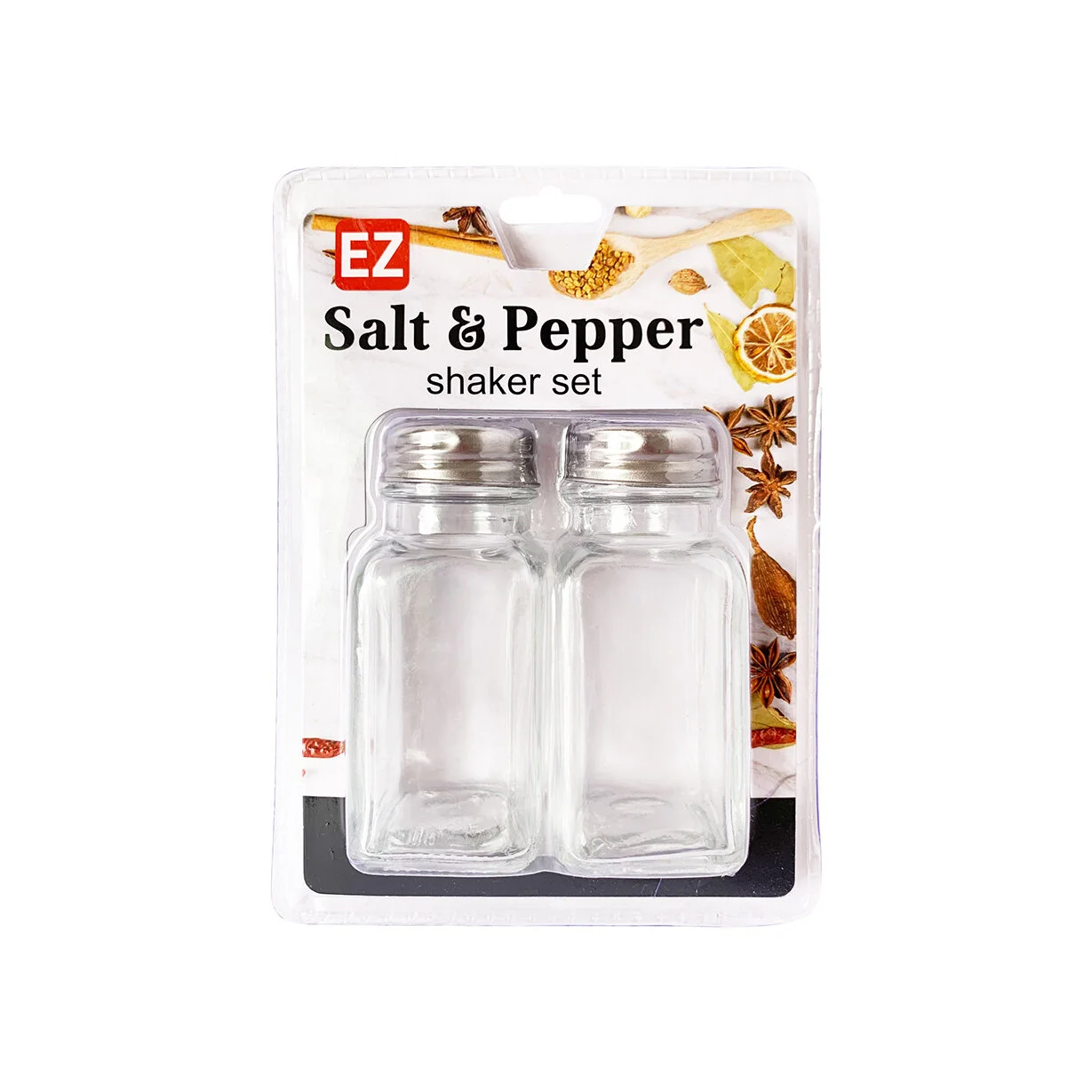 EZ Salt & Pepper Shaker Set