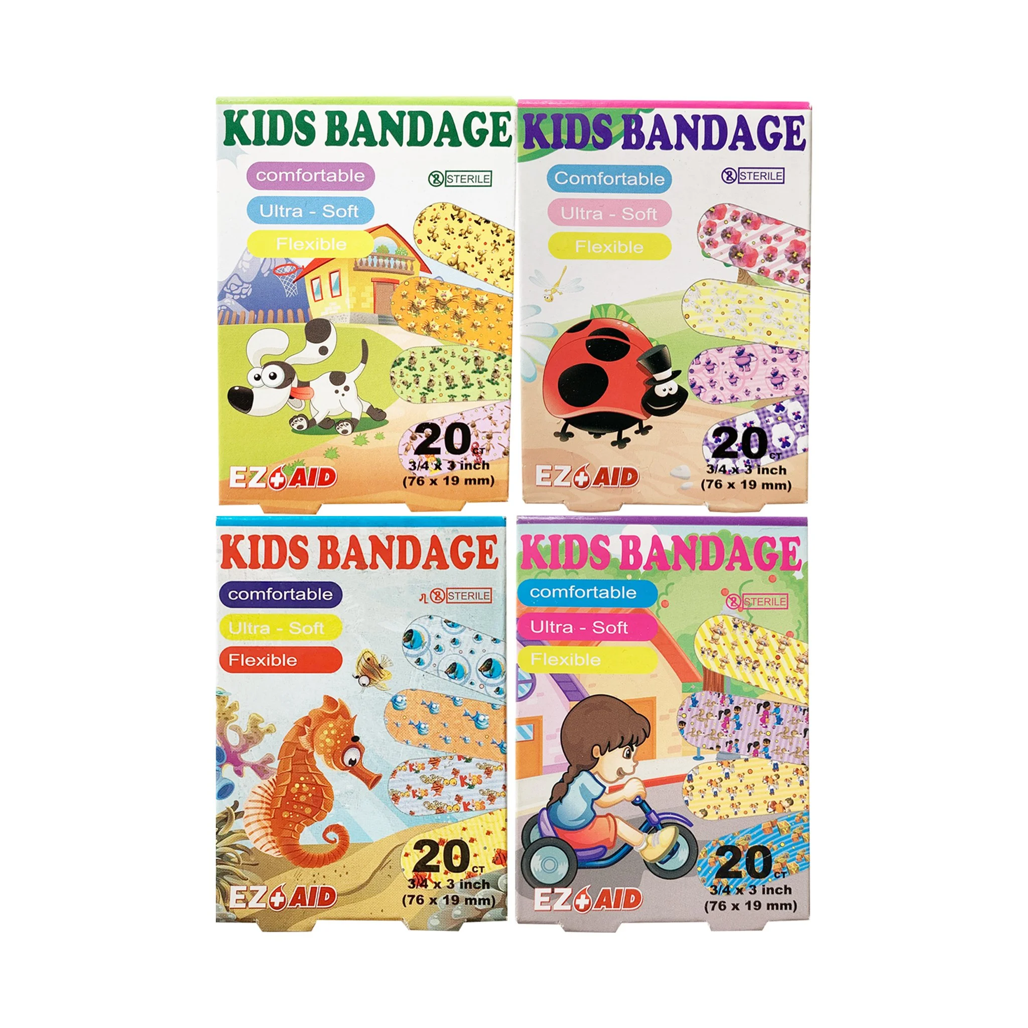 EZ Aid Kids Bandages