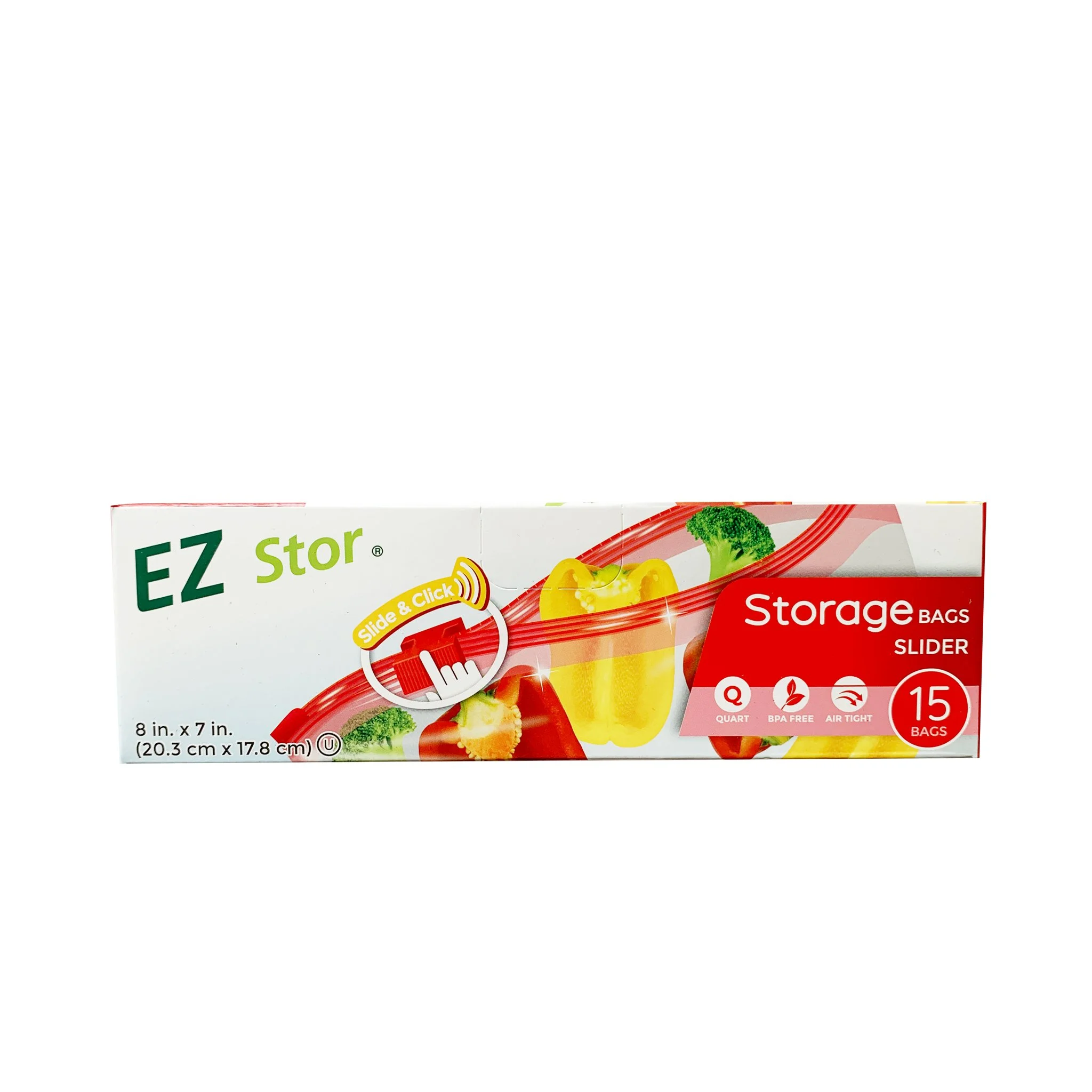 EZ Stor Slide & Click Storage Bags