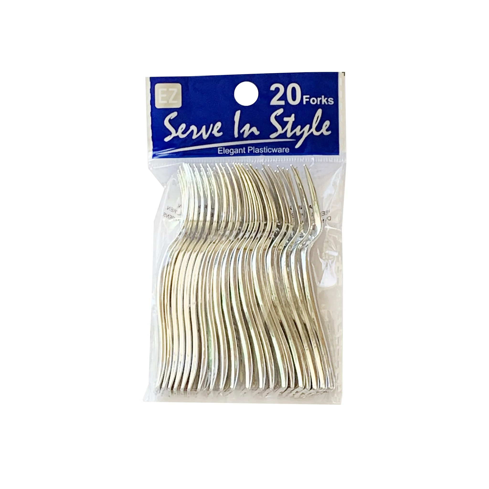 EZ Elegant Mini Silver Forks
