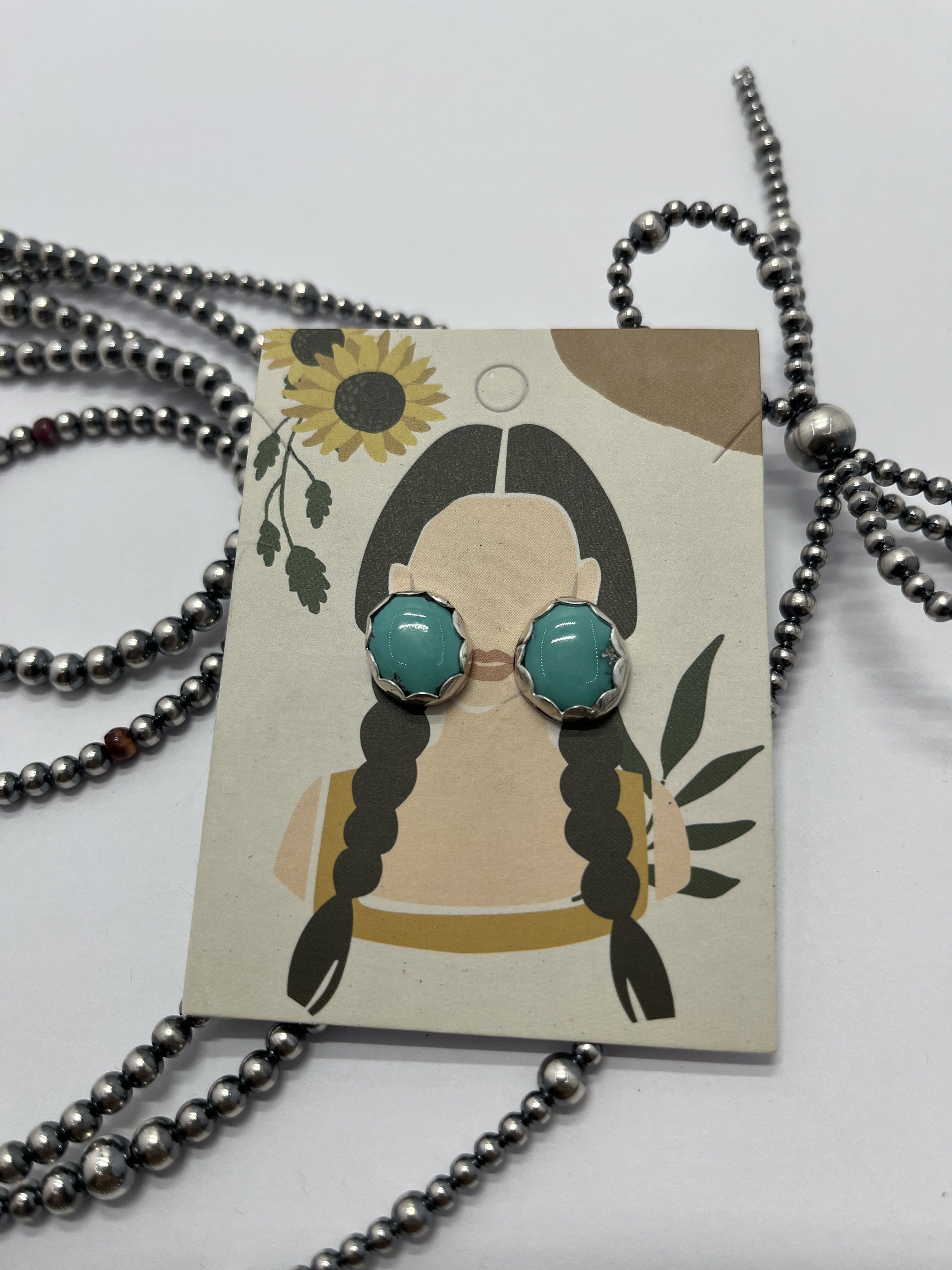 Turquoise Stud Earrings