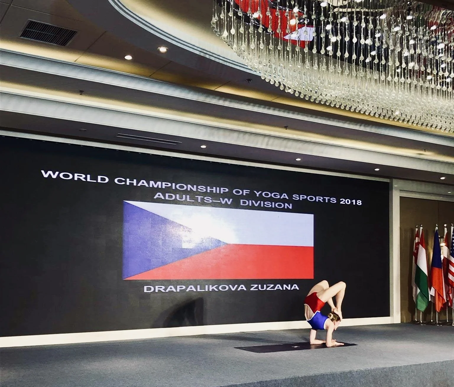 Zuzana Drapalíková na mistrovství světa ve sportovní józe