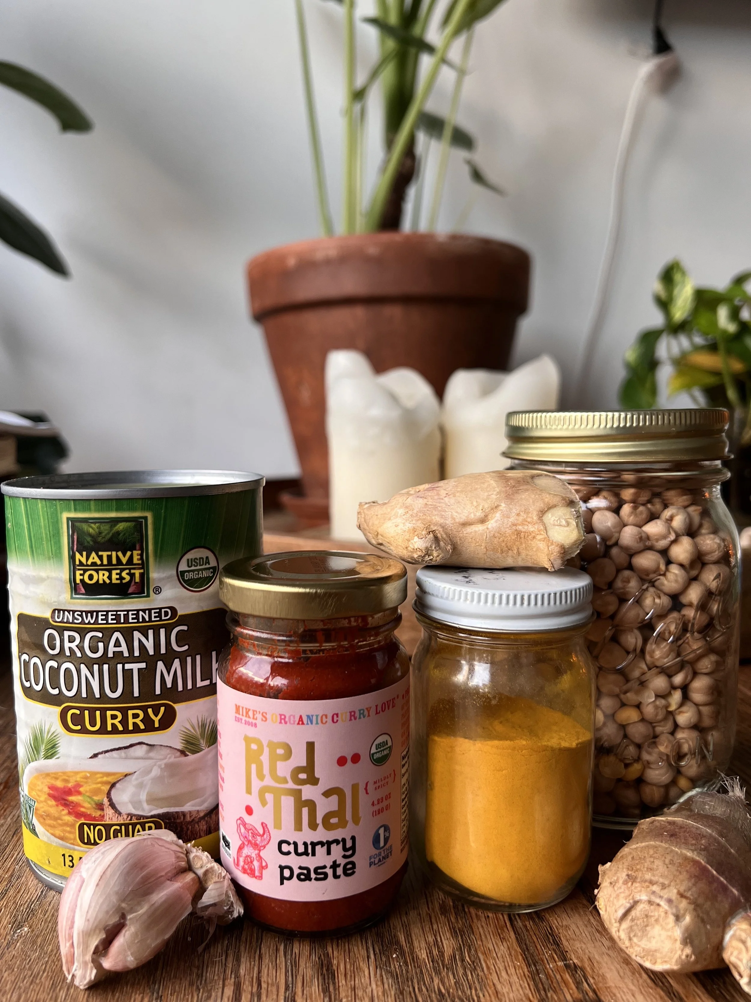 Chickpea Coconut Curry 