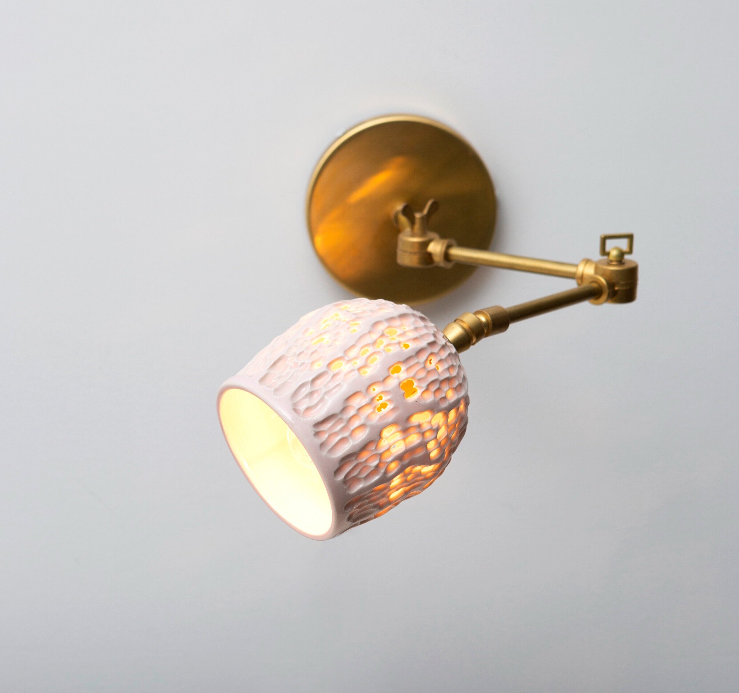 Adjustable Arm Sconce