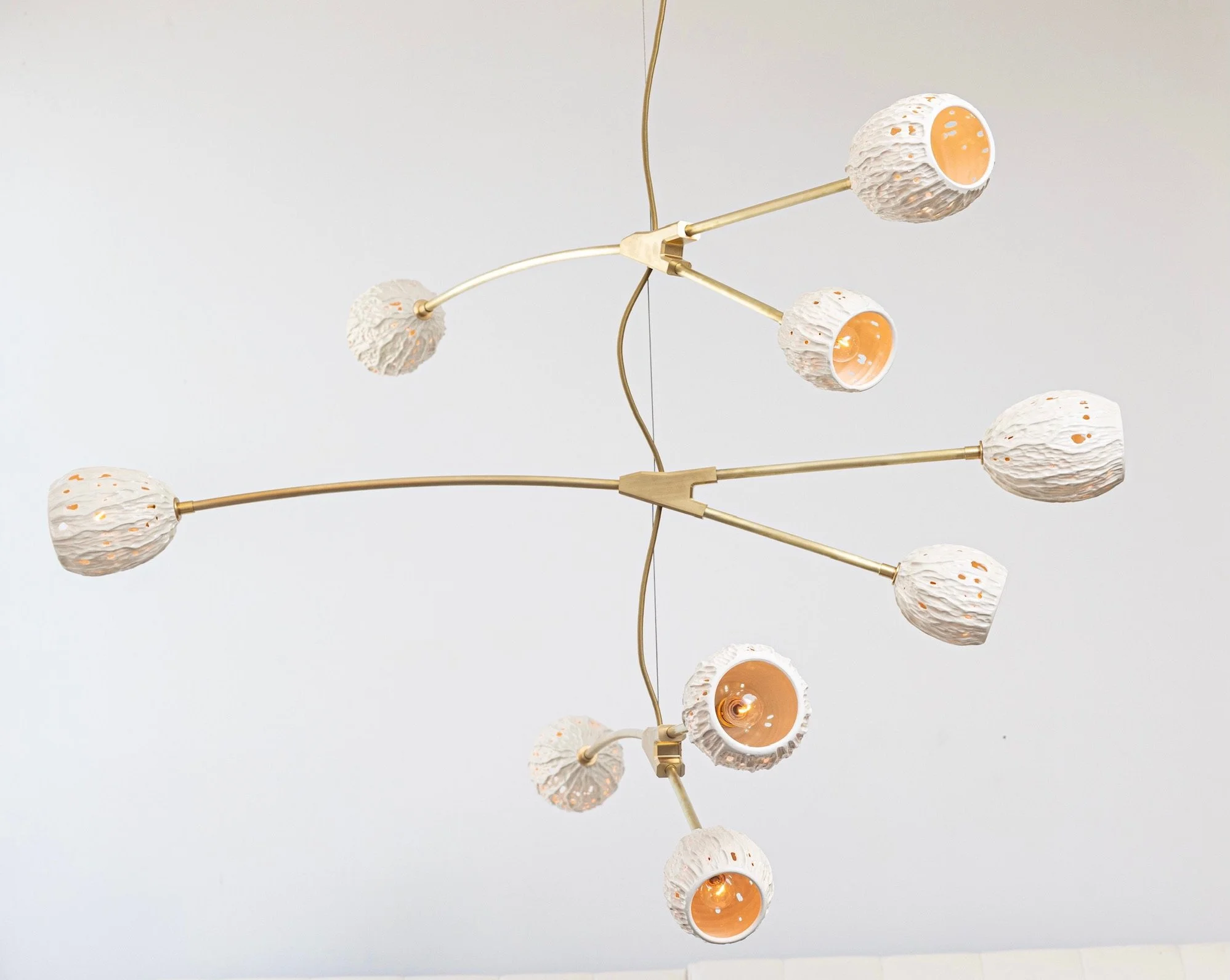 3-Tier Branching Chandelier