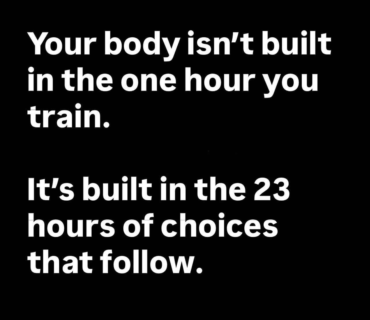 #bileaubuilt #dailyinspiration #inspiration #dailymotivation #motivation #dailyreminder #reminders #choices #decisions #training #fitness #health #wellness #habits #positivechanges #dailypattern #dailyroutine #mindset #yougotthis #goodmorning #goodvi