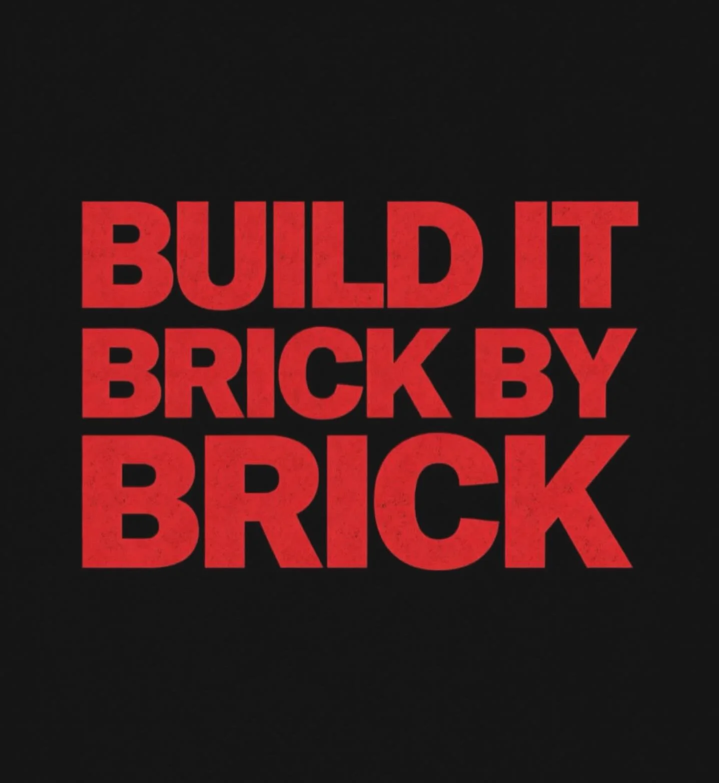 #bileaubuilt #dailyinspiration #goals #smallsteps #brickbybrick