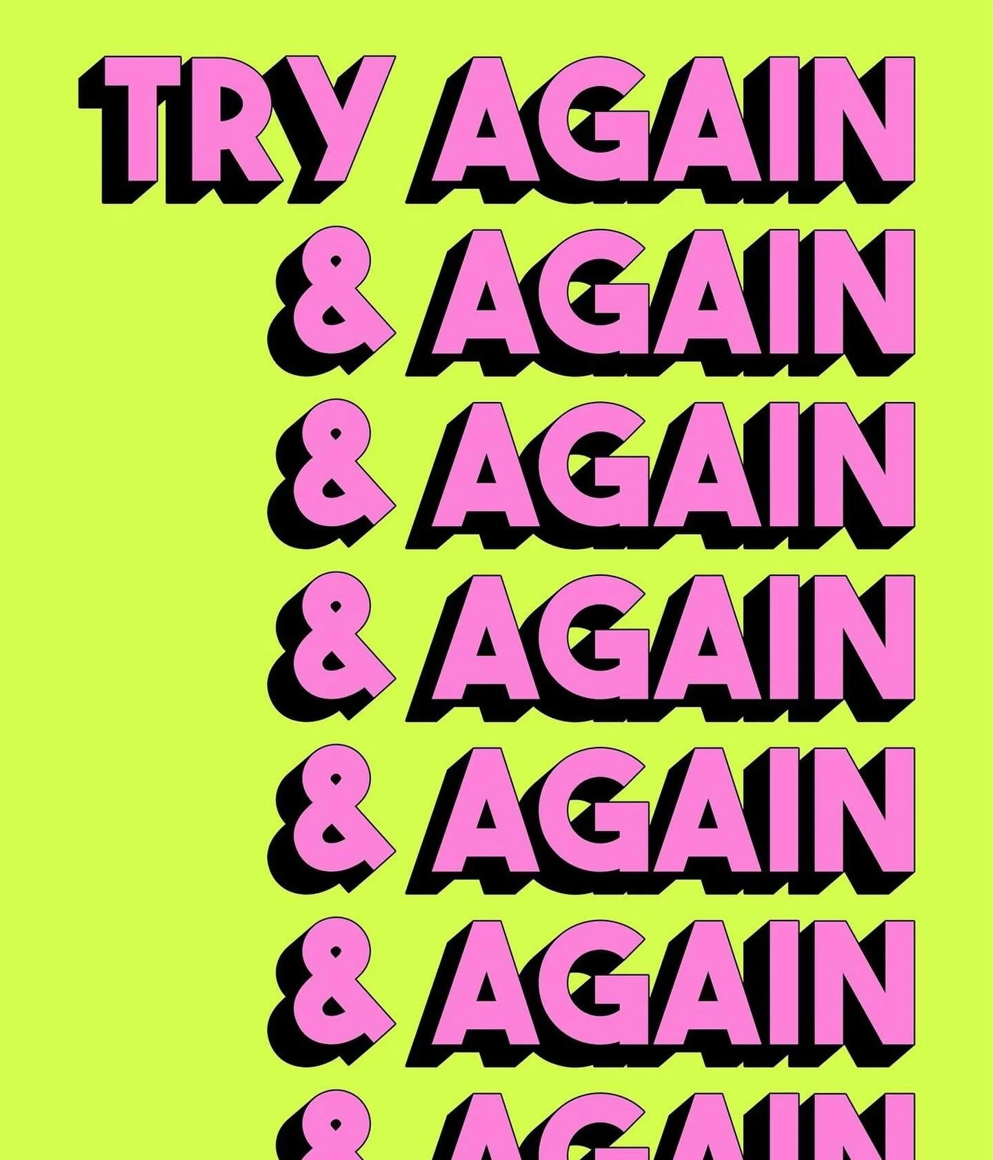 #bileaubuilt #dailyinspiration #dailymotivation #tryagain #dustyourselfoffandtryagain