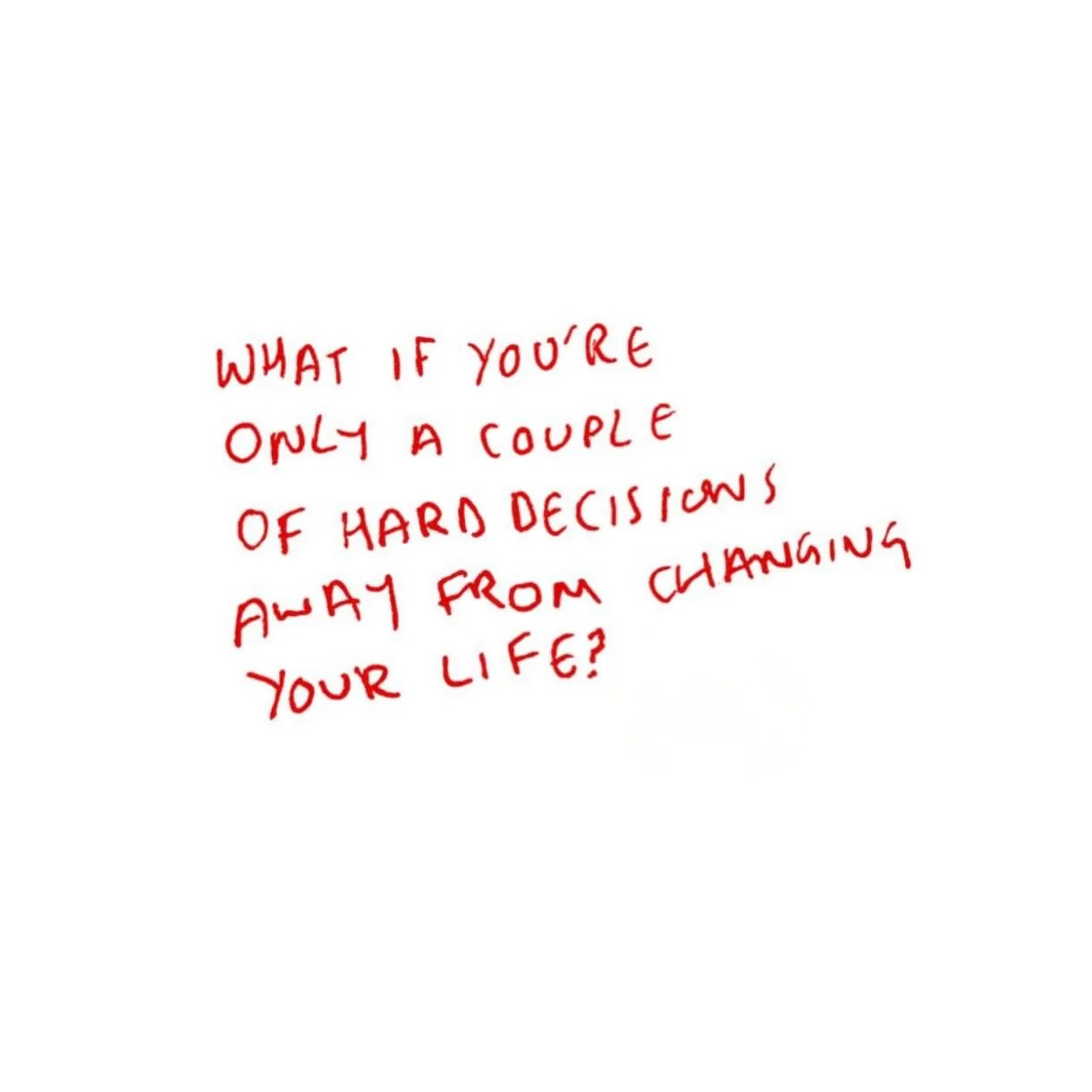 #bileaubuilt #dailyinspiration #dailymotivation #harddecisions #newlife