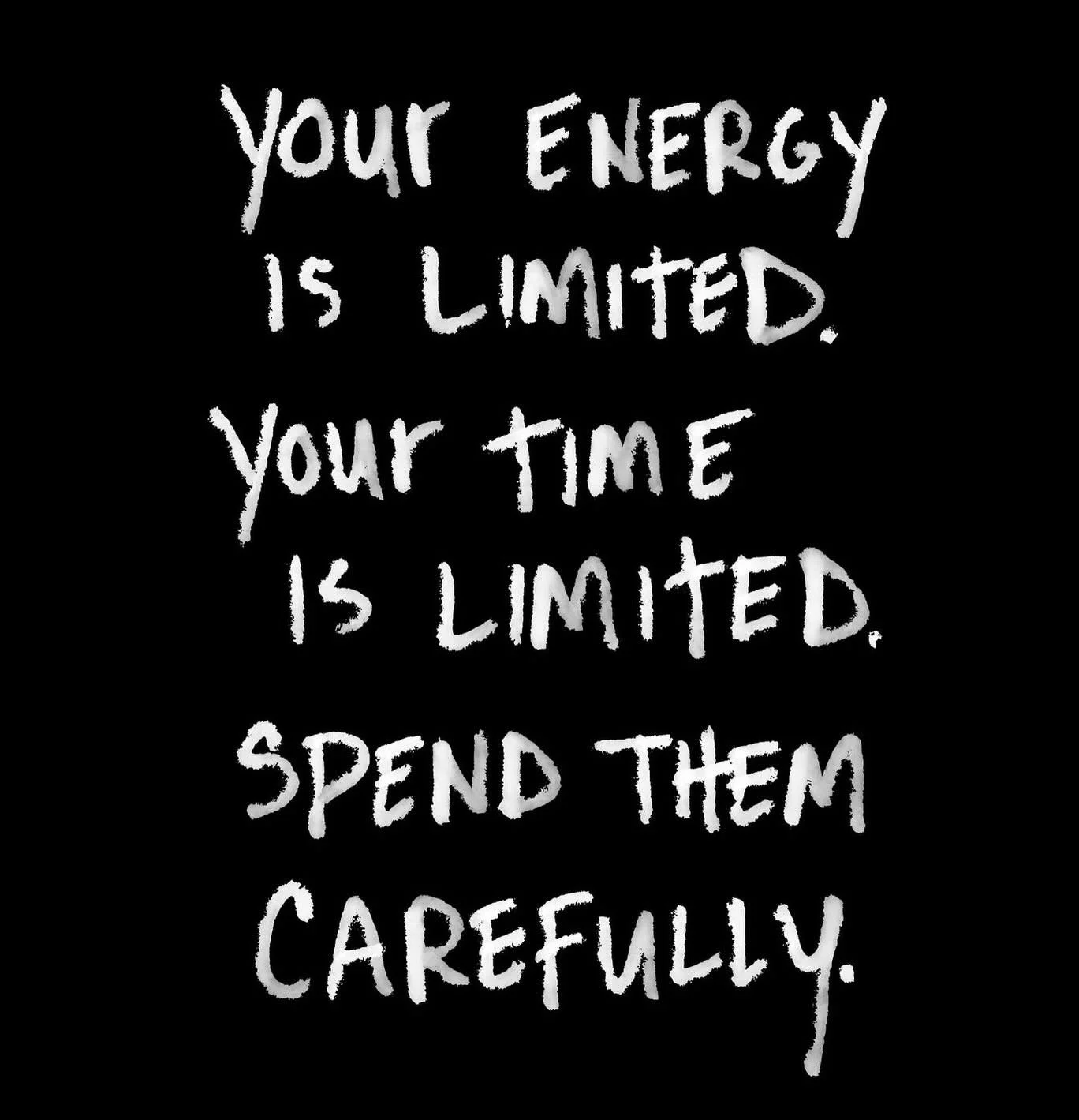 #bileaubuilt #reminder #energy #time #choosecarefully