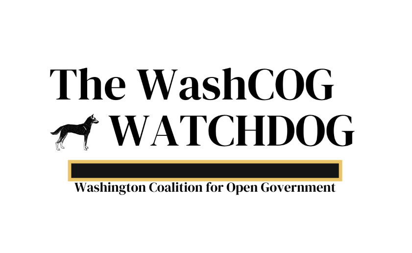 WashCOG newsletter: 2026 Legislative session begins; honors for transparency; social media sample; and more news