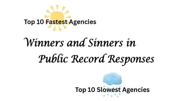 WashCOG identifies Winners and Sinners in records responses
