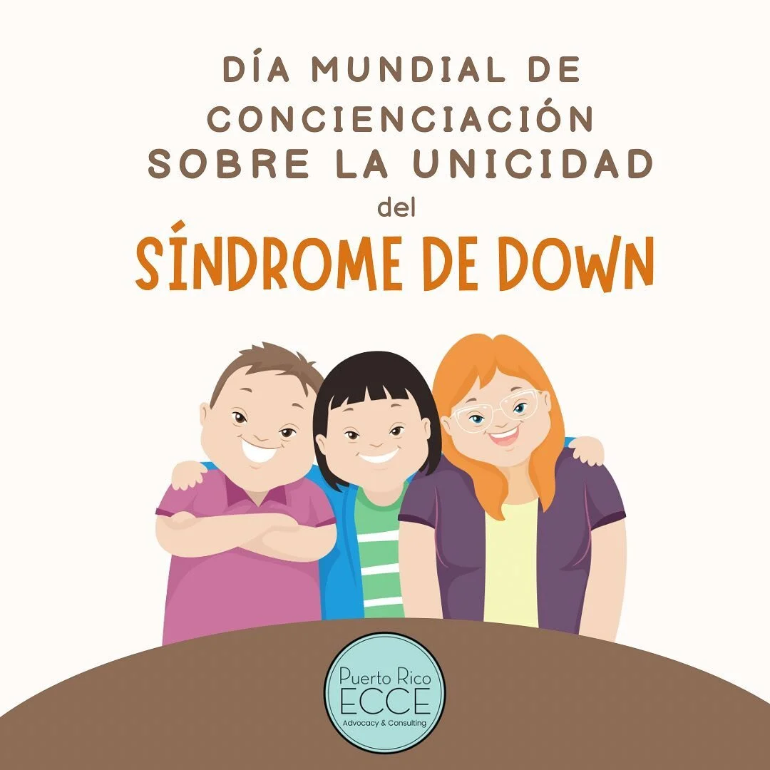 Celebremos este d&iacute;a honrando la unicidad de nuestros ni&ntilde;os y ni&ntilde;as con doble cromosoma 21.🥰