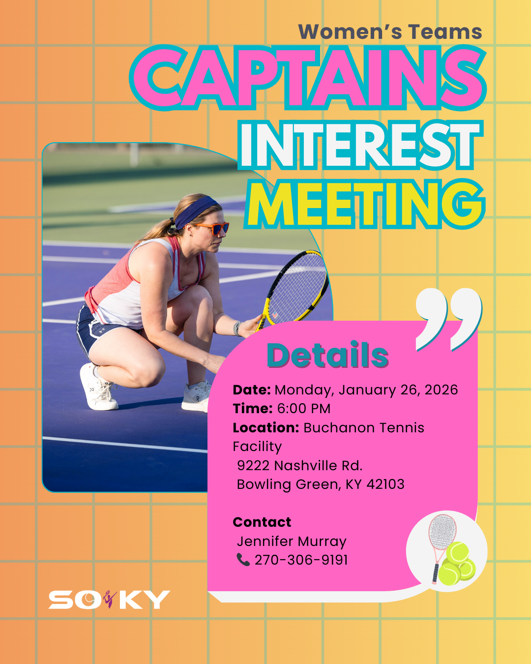 Women's League Captain's Meeting