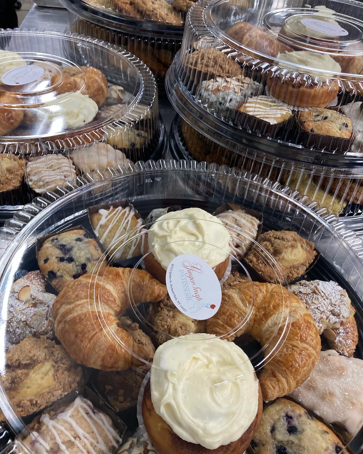 Did you know we offer catering?! 🤯 Whether it&rsquo;s for a business meeting, or a special occasion, GSP has got your back. 🥪 🩵🧡 We can provide delicious sandwiches, salads, quiche, fruit bowls, breakfast pastries, cookies &amp; brownies, and the