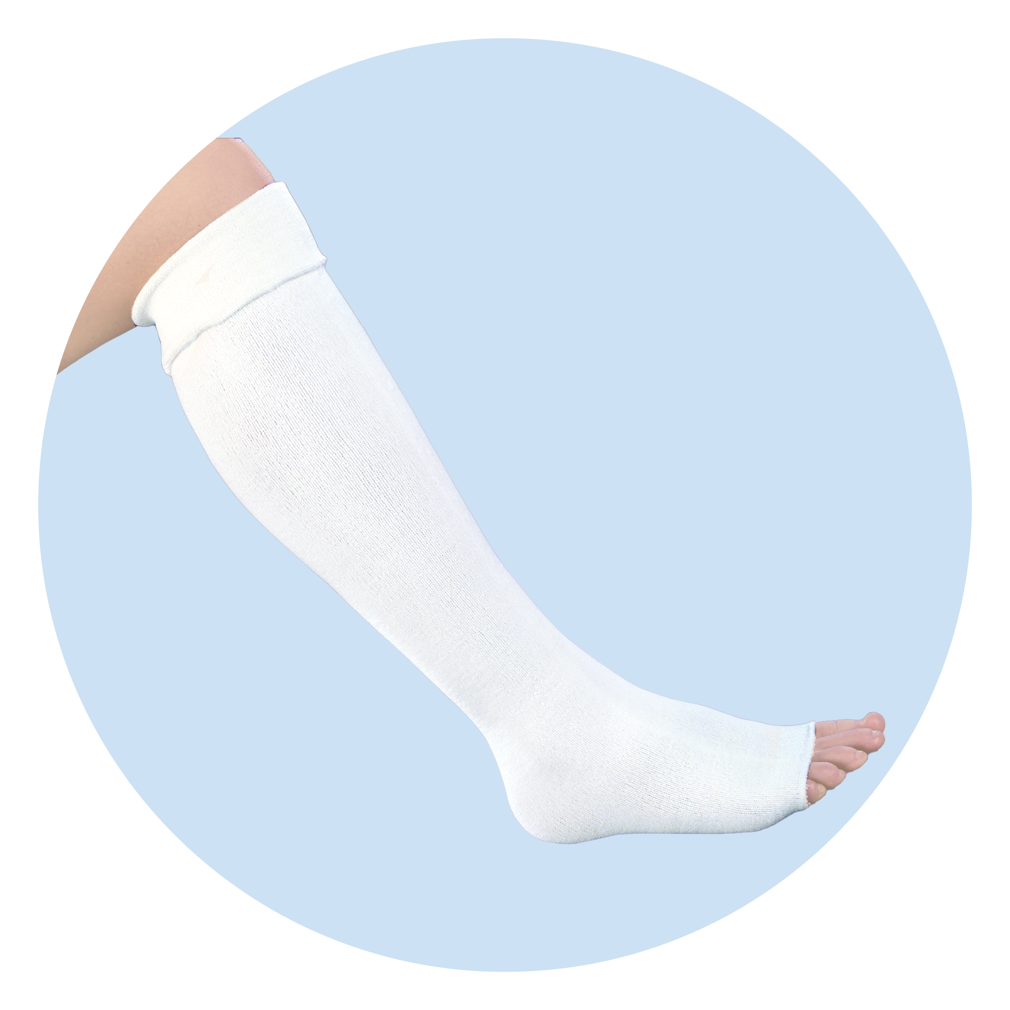 Below Knee Cast-Rite Fracture Brace Sock