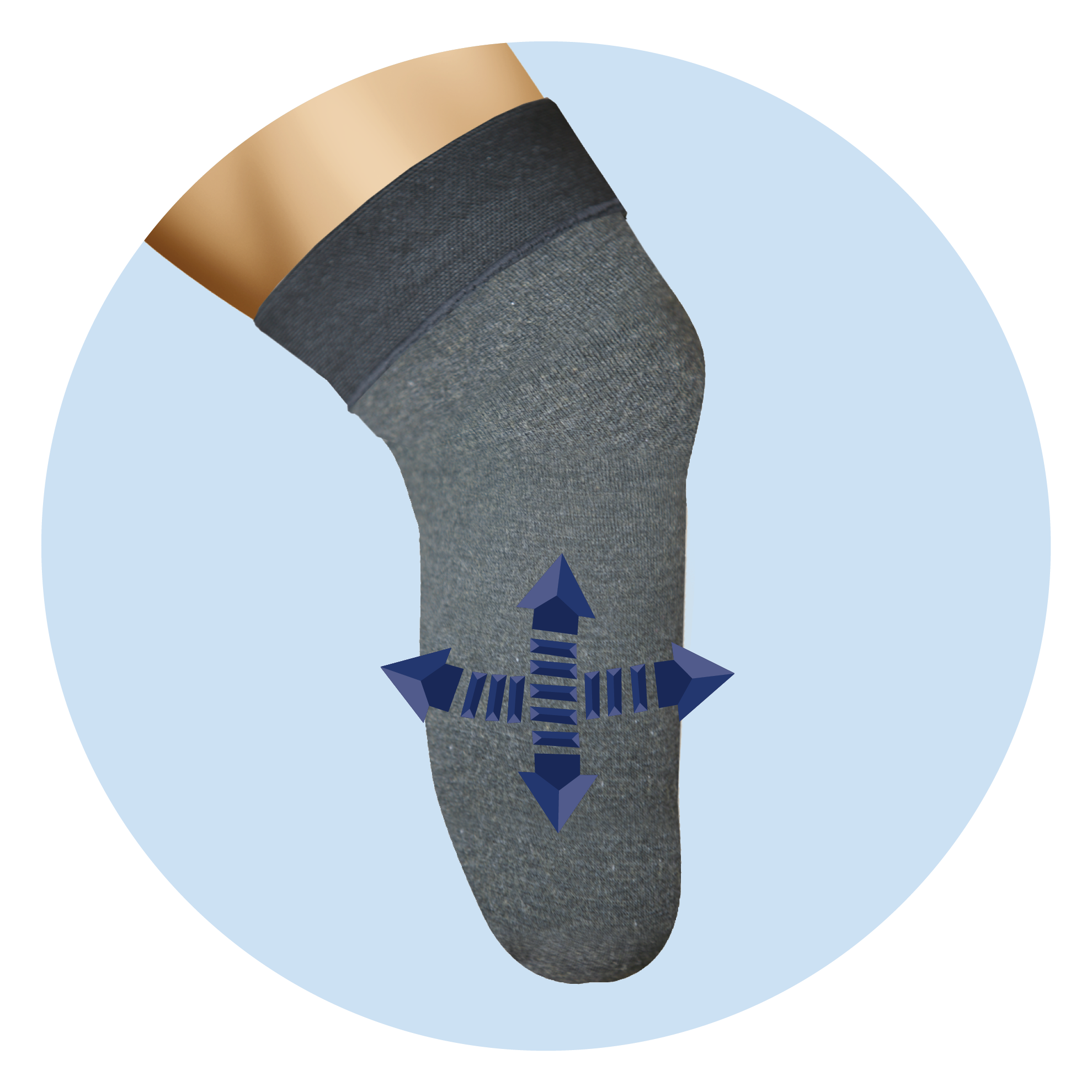 4-Stretch Shrinker in Black on form