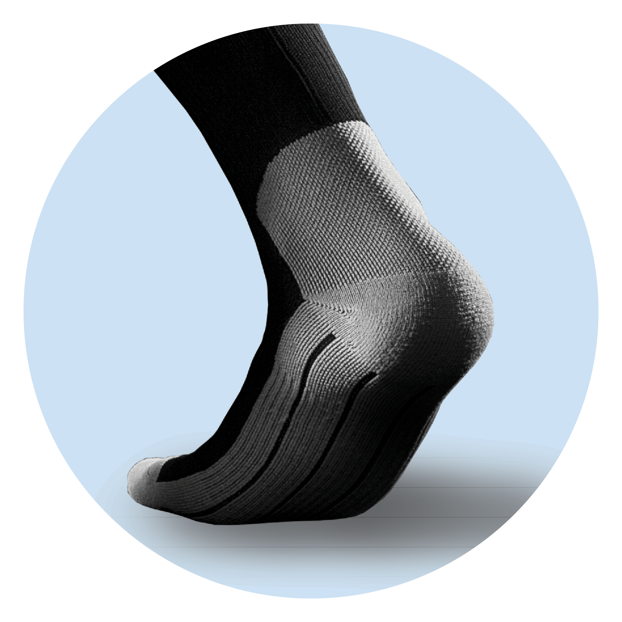 TheraSport Athletic Gradient Compression Socks + Sleeves — KnitRite, LLC