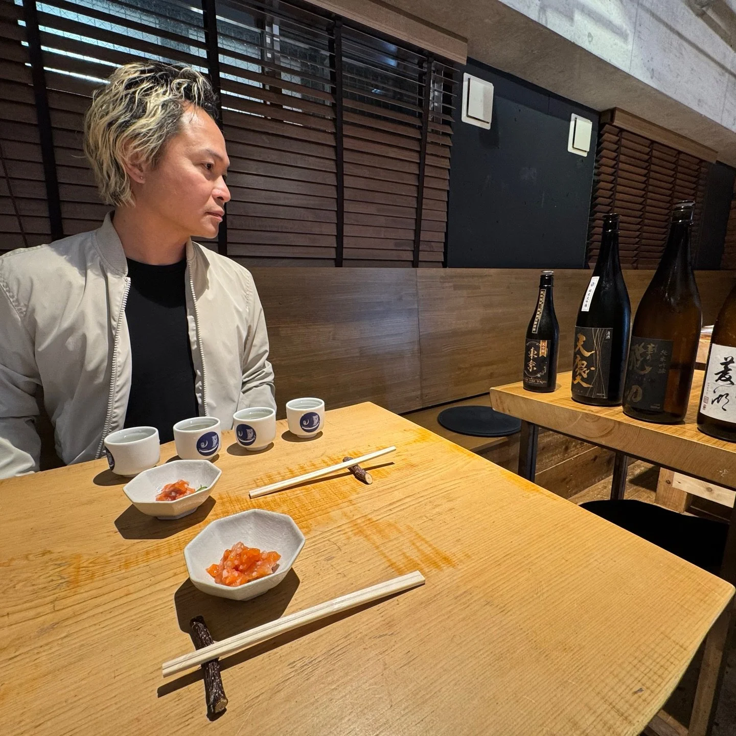 &bull;|&bull; A master level sake pairing experience at Ginza Sake Gallery Kojiya with Sanshiro Sake Brewery Honten, guided by Sensei Reiichi Fujita through a lineup of Junmai, Ginjo, Daiginjo, and a vibrant Nama.

Rooted in Edo period origins as a k