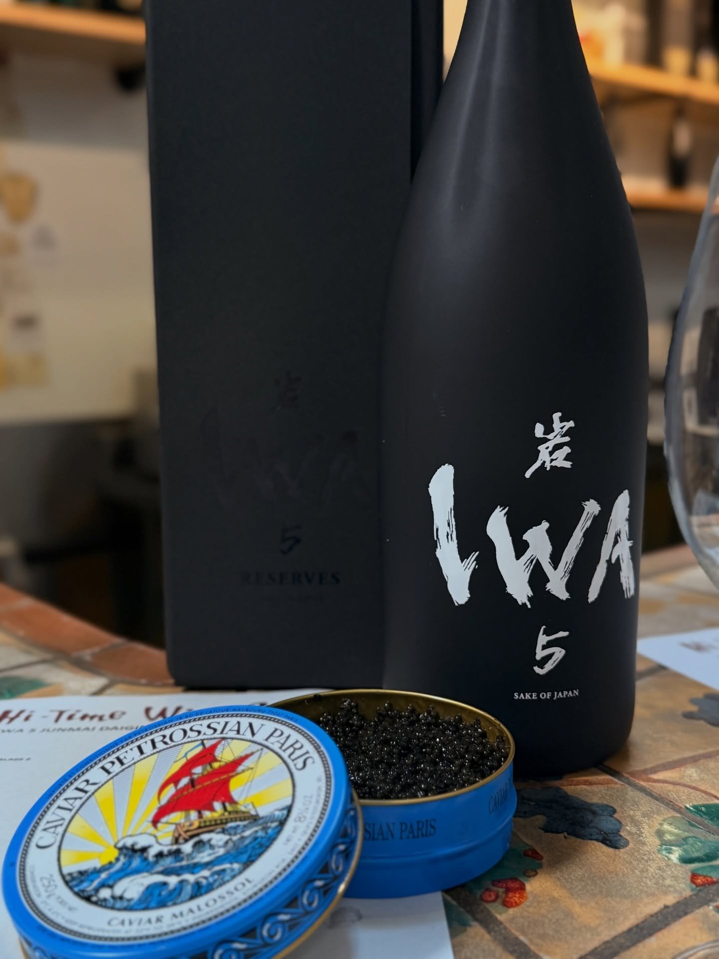 &bull;|&bull; Wonderful experience tasting IWA at Hi-Time Wine Cellars. Created by Richard Geoffroy after nearly three decades guiding Dom P&eacute;rignon, IWA was built in Toyama with the vision of creating a sake rooted in Japan while opening a new