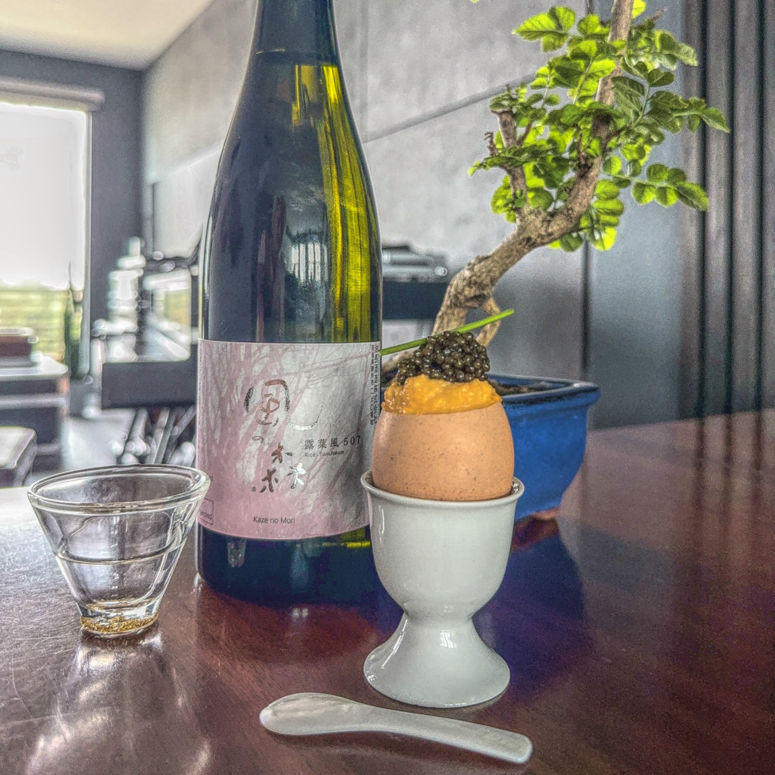 &bull;|&bull; Silk &amp; Sparkle.

Kaze no Mori Tsuyuhakaze 507 Pink Label brings a beautiful tension of freshness and depth; vibrant, lightly effervescent, and remarkably alive. Made with Nara-grown Tsuyuhakaze polished to 50%, it opens with delicat