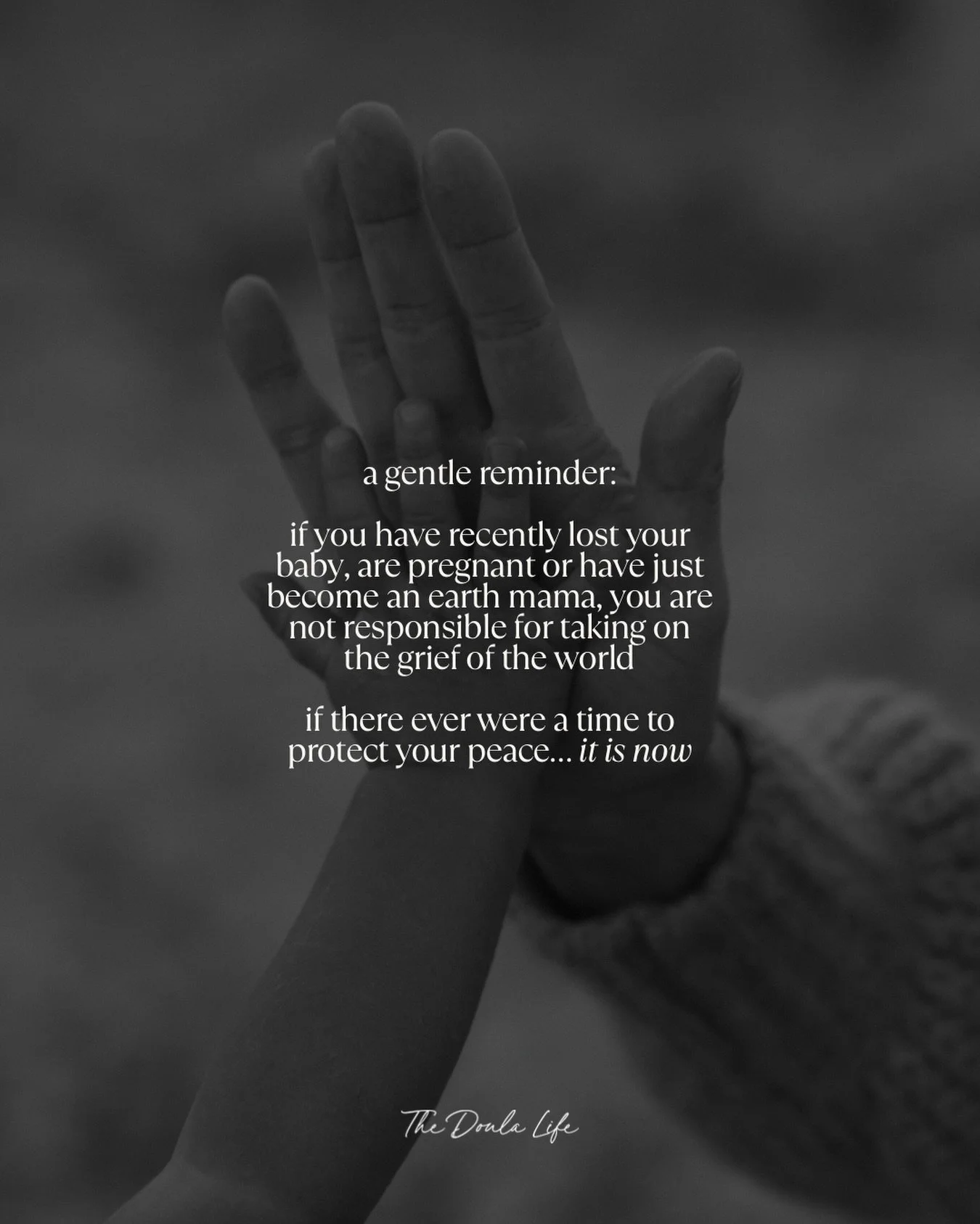 protecting your peace does not mean not caring, ignoring, pretending the atrocities of the world are not happening&hellip;

it means setting boundaries
knowing when to turn your phone off
what actions feel in and out of your wheelhouse currently
havi