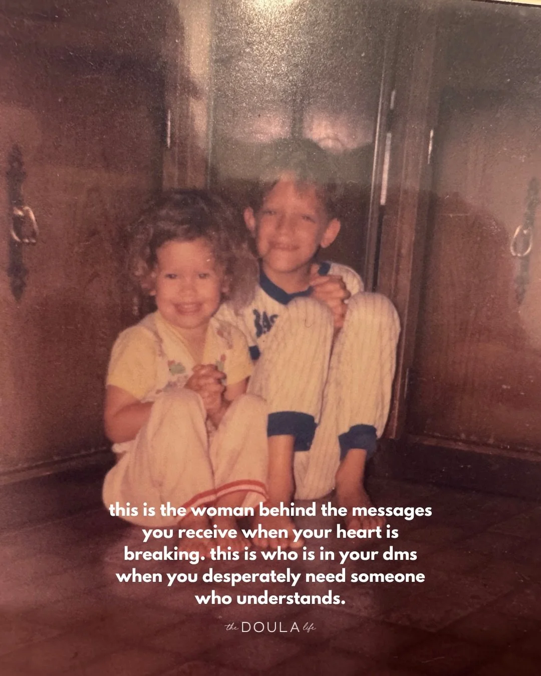 sometimes the internet can feel big and impersonal

but behind this page is a real person reading your stories, holding space for your grief, praying for your babies, and building the kind of support she once needed too

thank you for trusting me wit