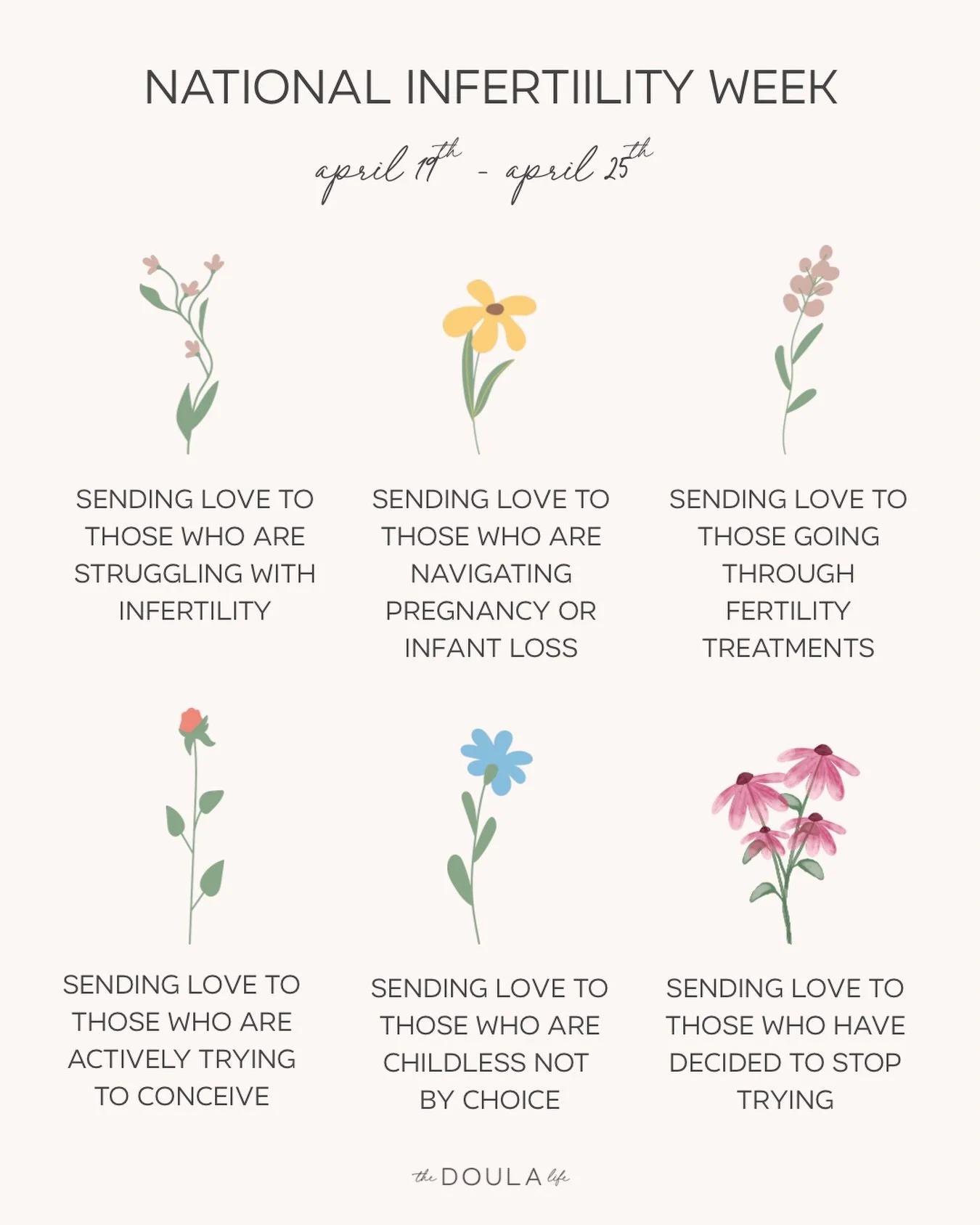 this week is national infertility week and i wanted to take a moment to acknowledge just how many of us are quietly carrying this

globally, 1 in 6 couples will experience infertility in their lifetime. that is not a small number&hellip; that is some